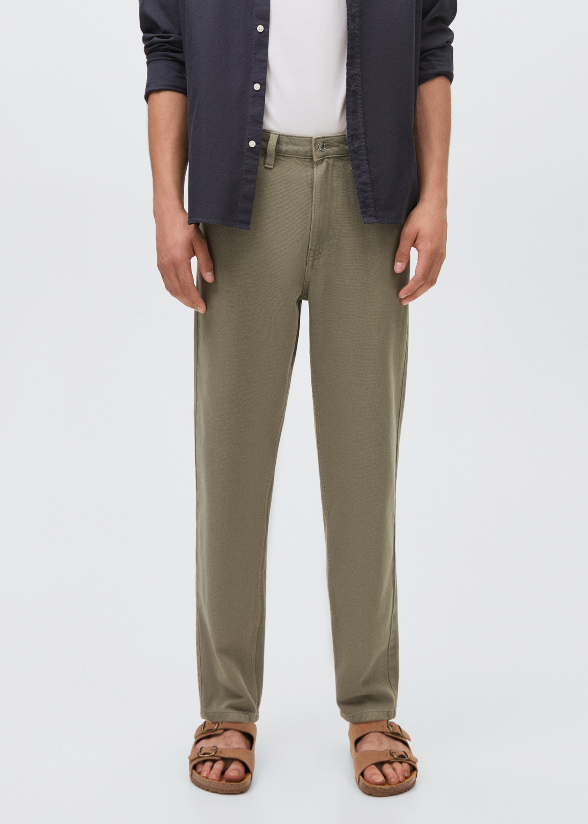 Regular Fit-Jeans - Mittlere Ansicht