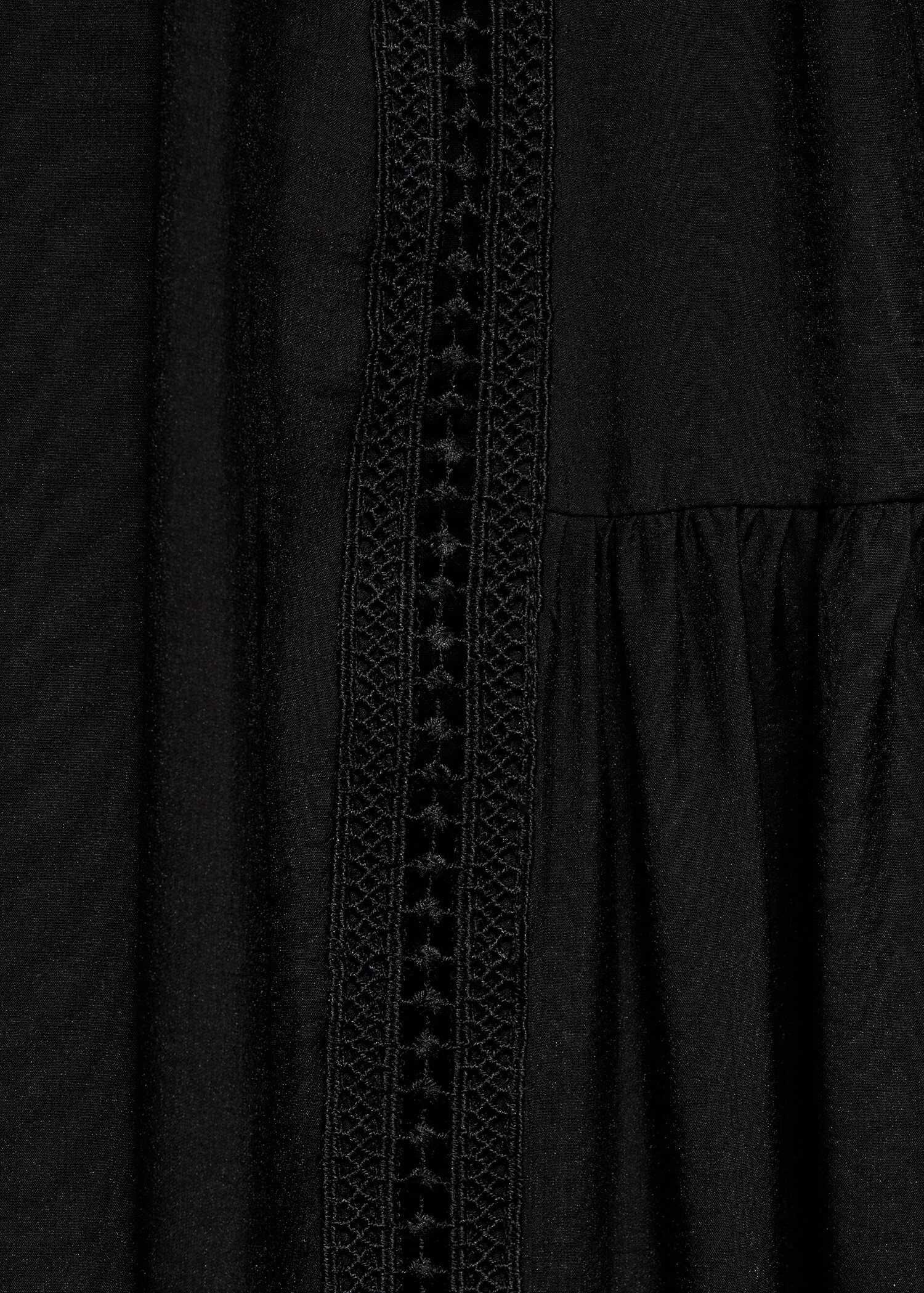 Vestido largo detalles puntilla - Detalle del artículo 0