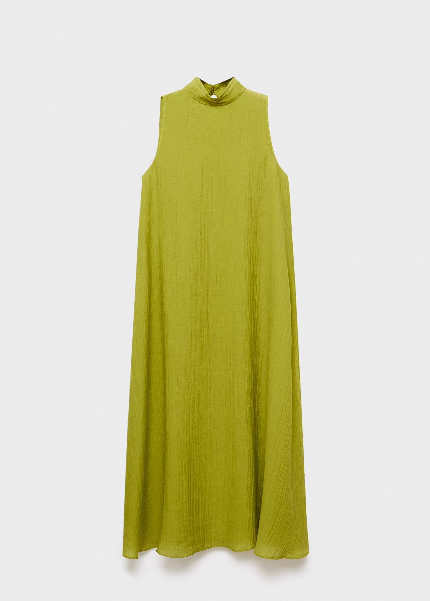 Vestido lyocell cuello halter - Artículo sin modelo
