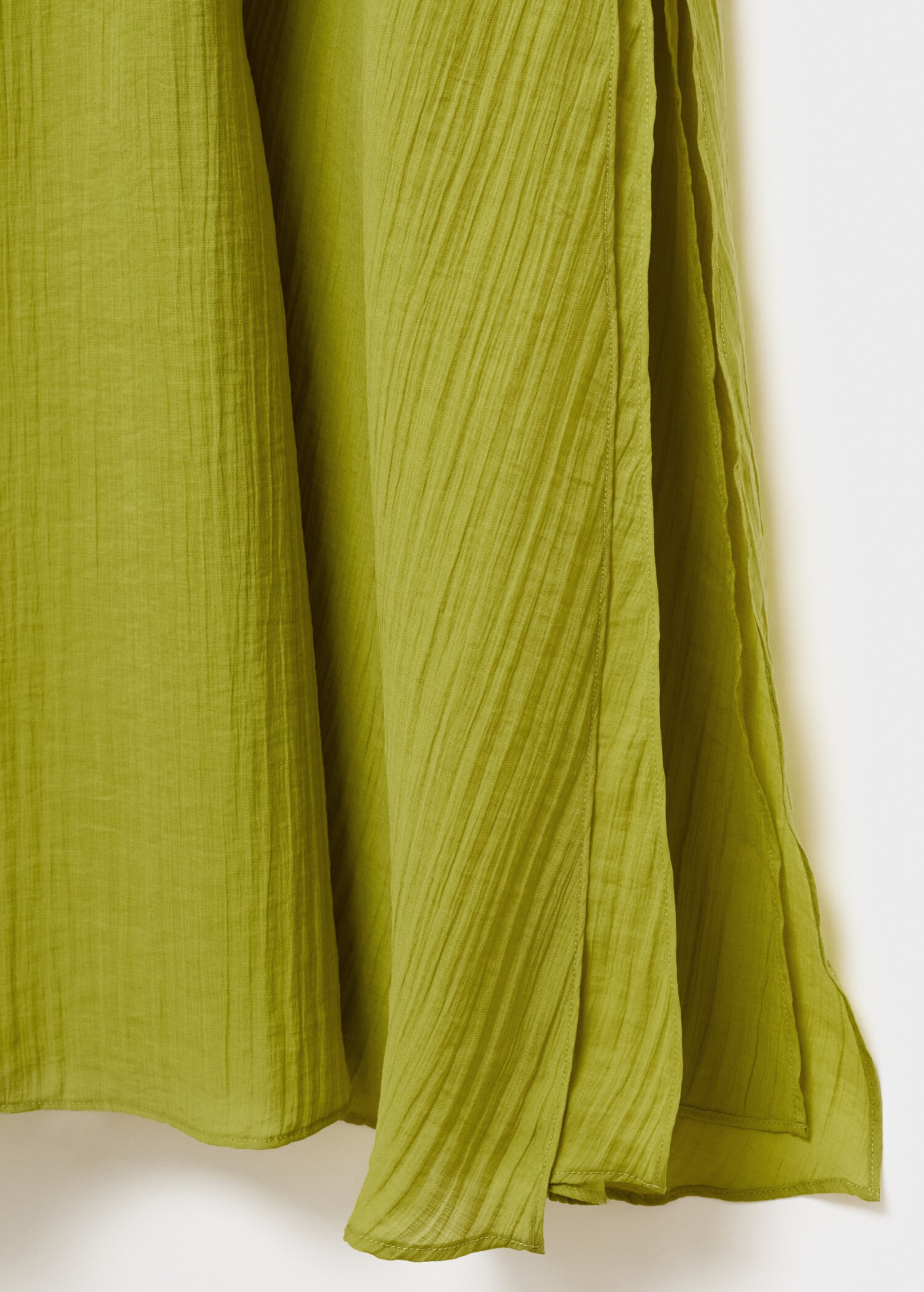 Vestido lyocell cuello halter - Detalle del artículo 0
