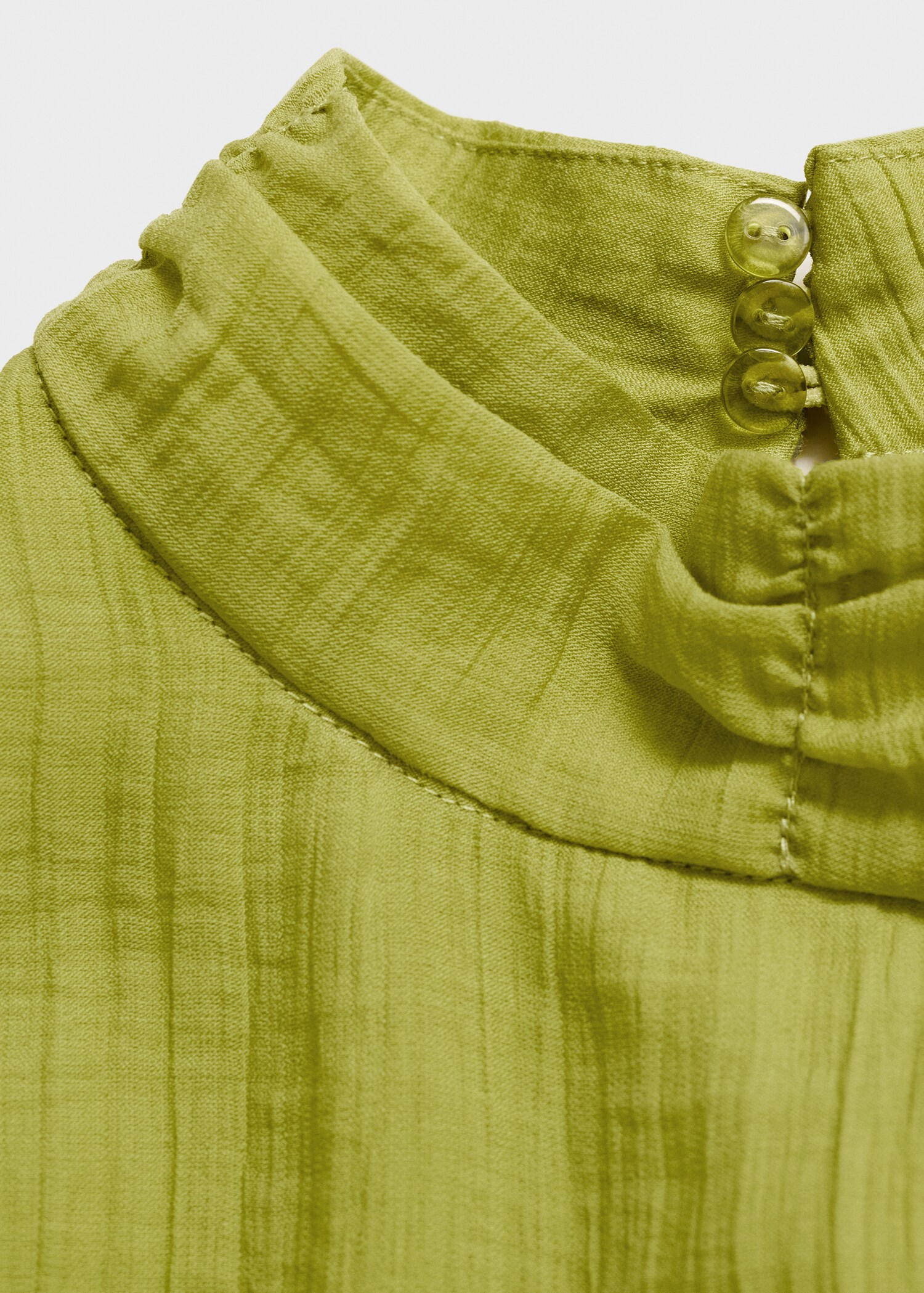 Vestido lyocell cuello halter - Detalle del artículo 8