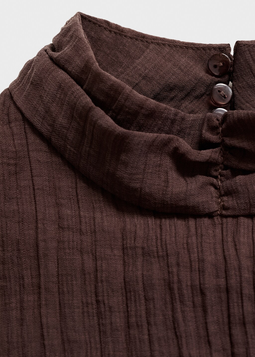 Halter-neck lyocell dress