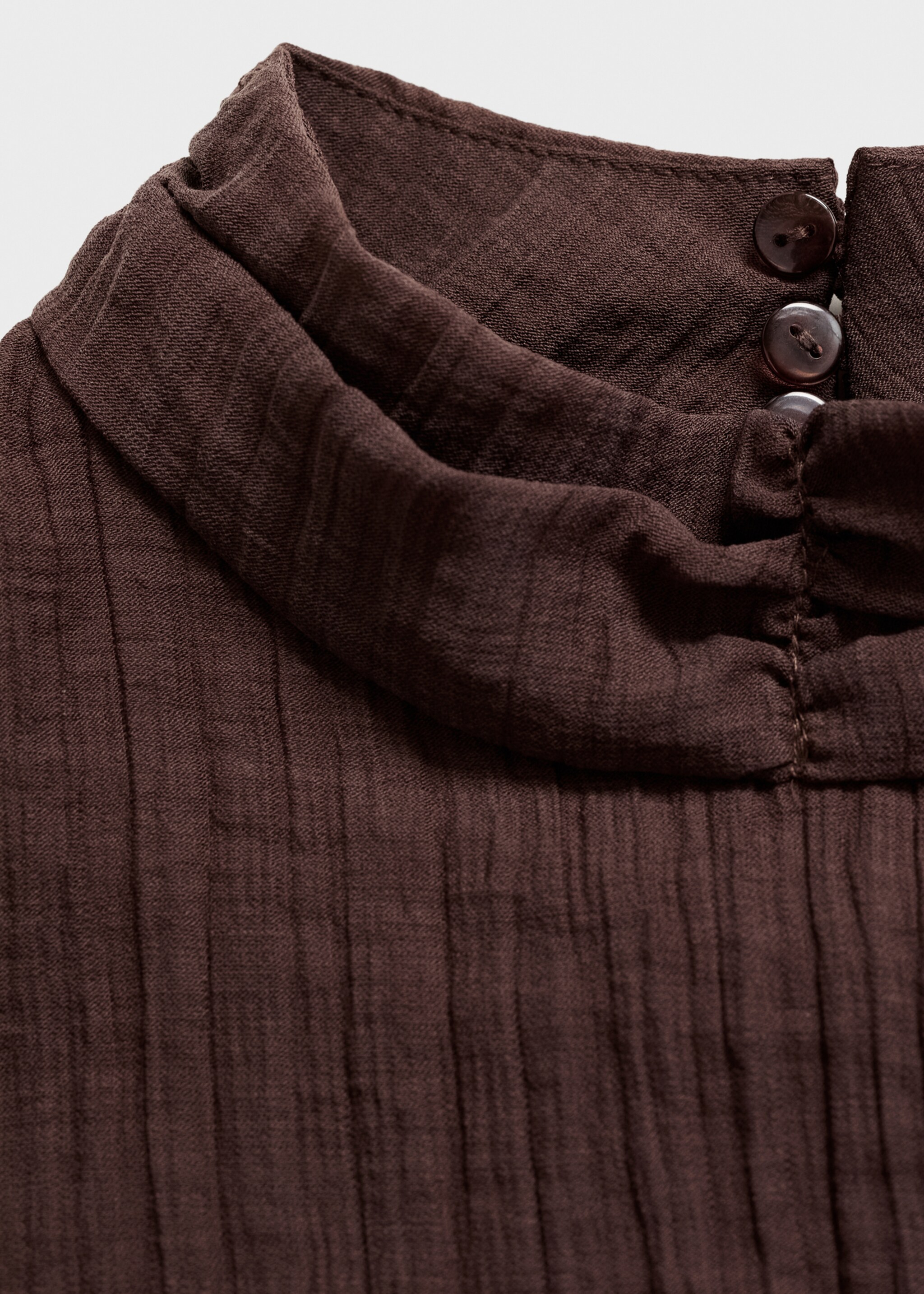 Halter-neck lyocell dress - Details of the article 8