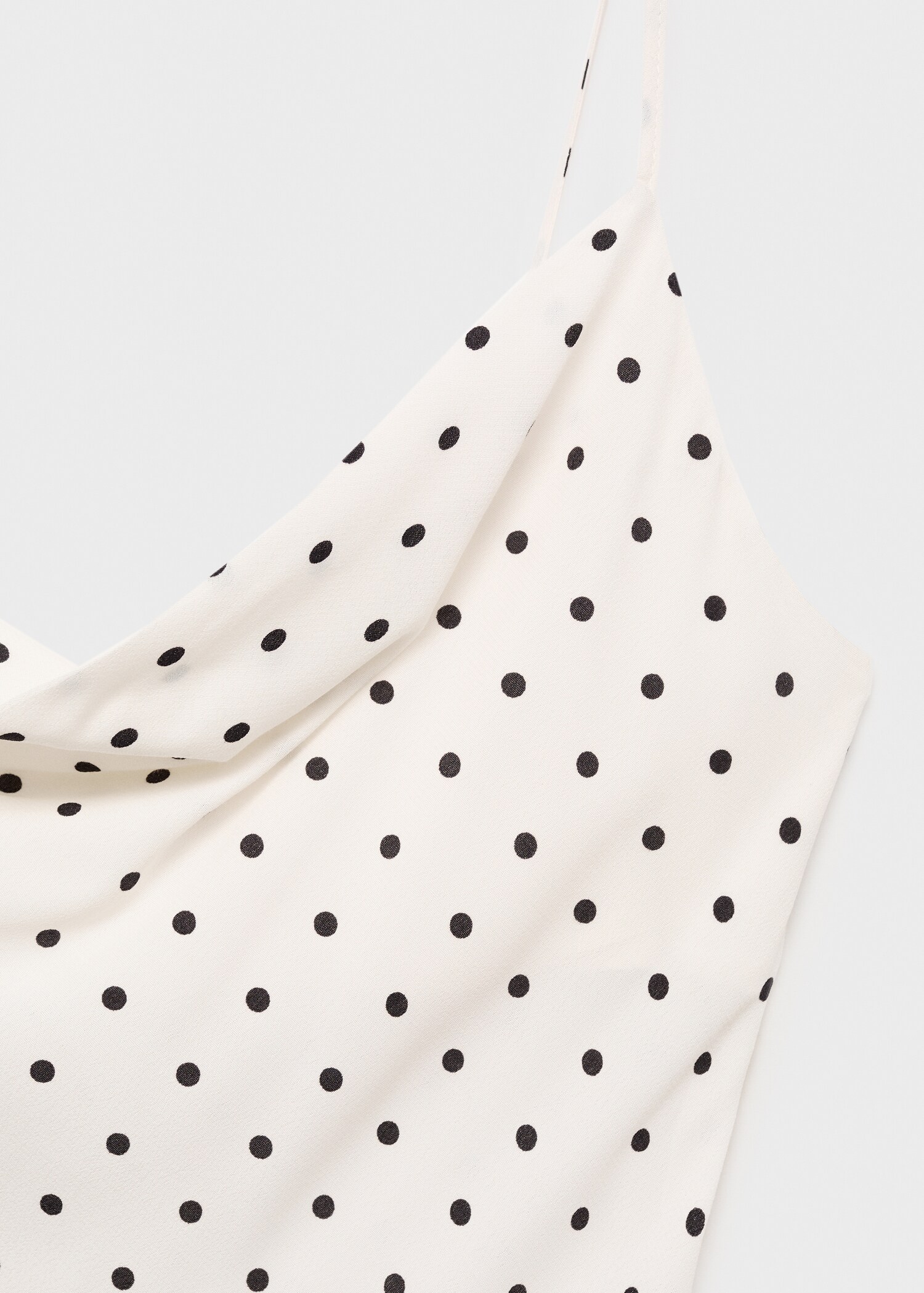 Vestido largo escote drapeado - Detalle del artículo 8