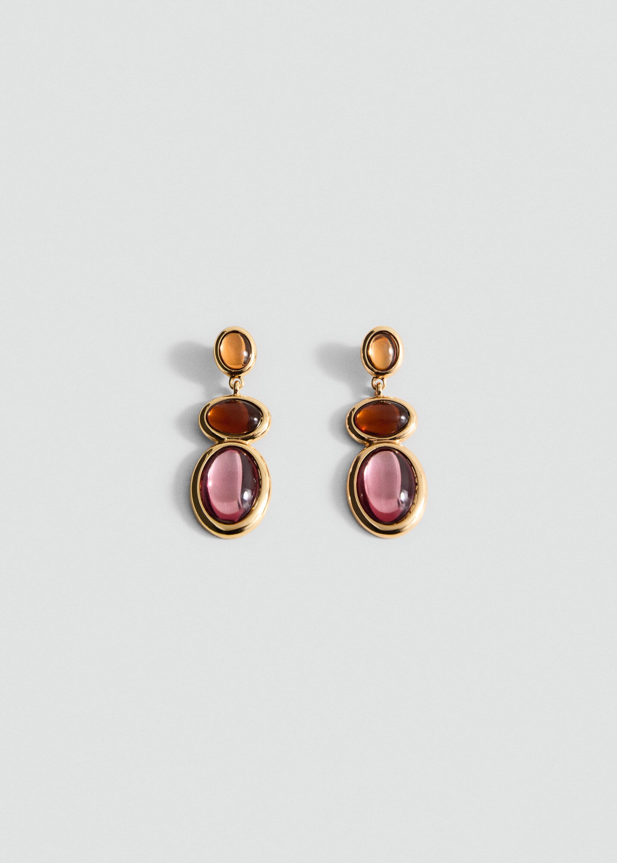Mixed pendant earrings - Article without model