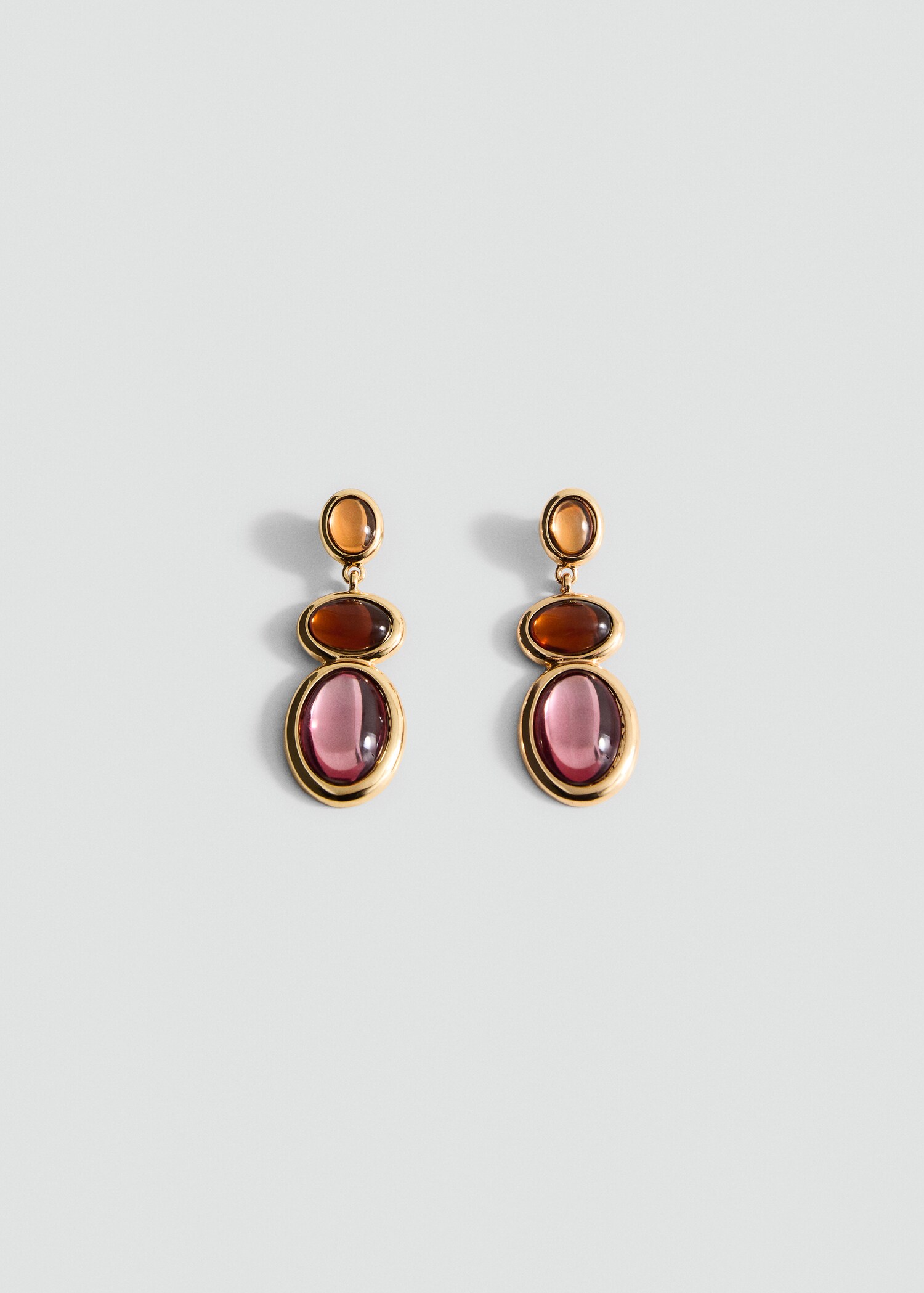Mixed pendant earrings - Article without model