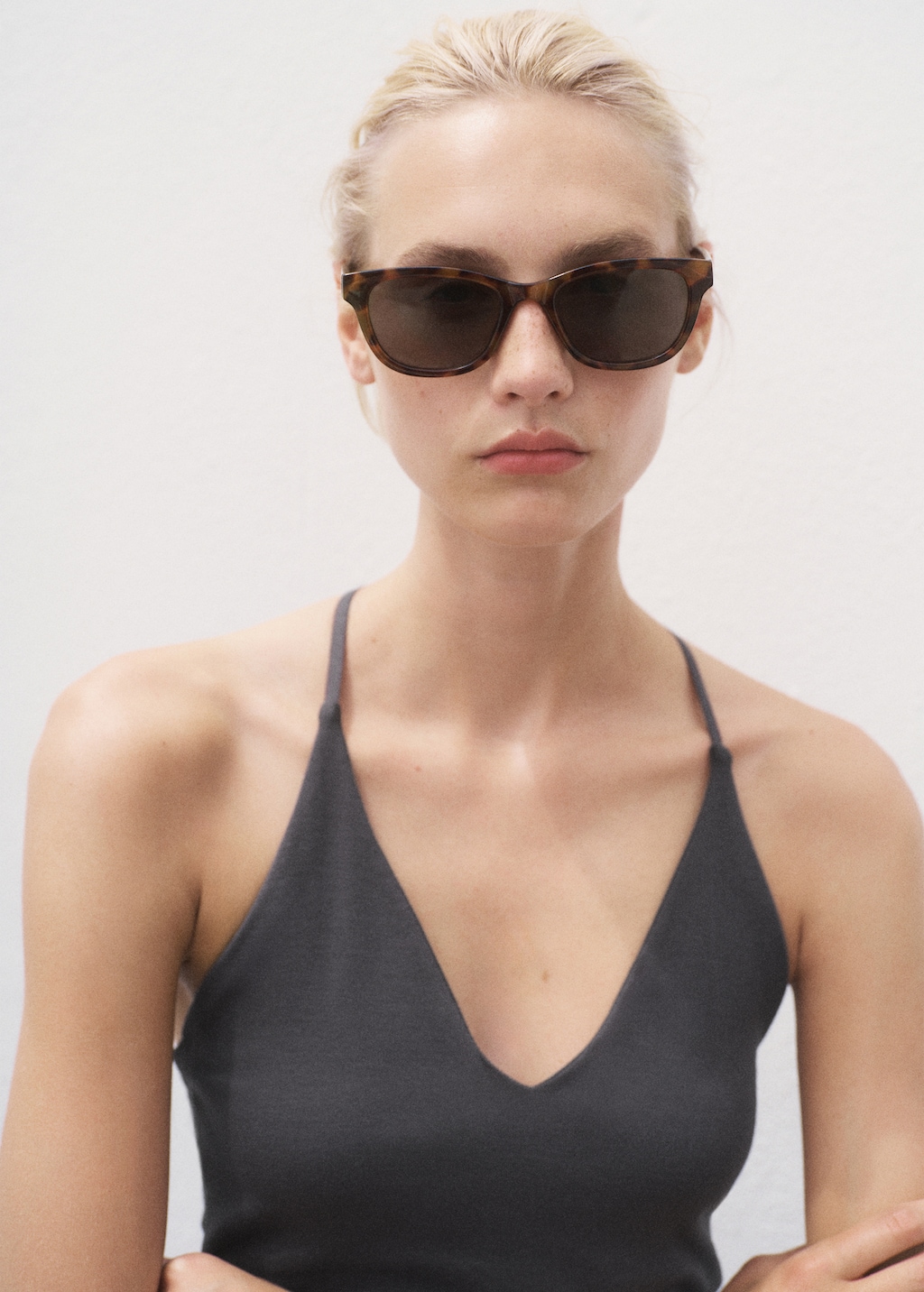 Mango Open-back cotton top thumbnail