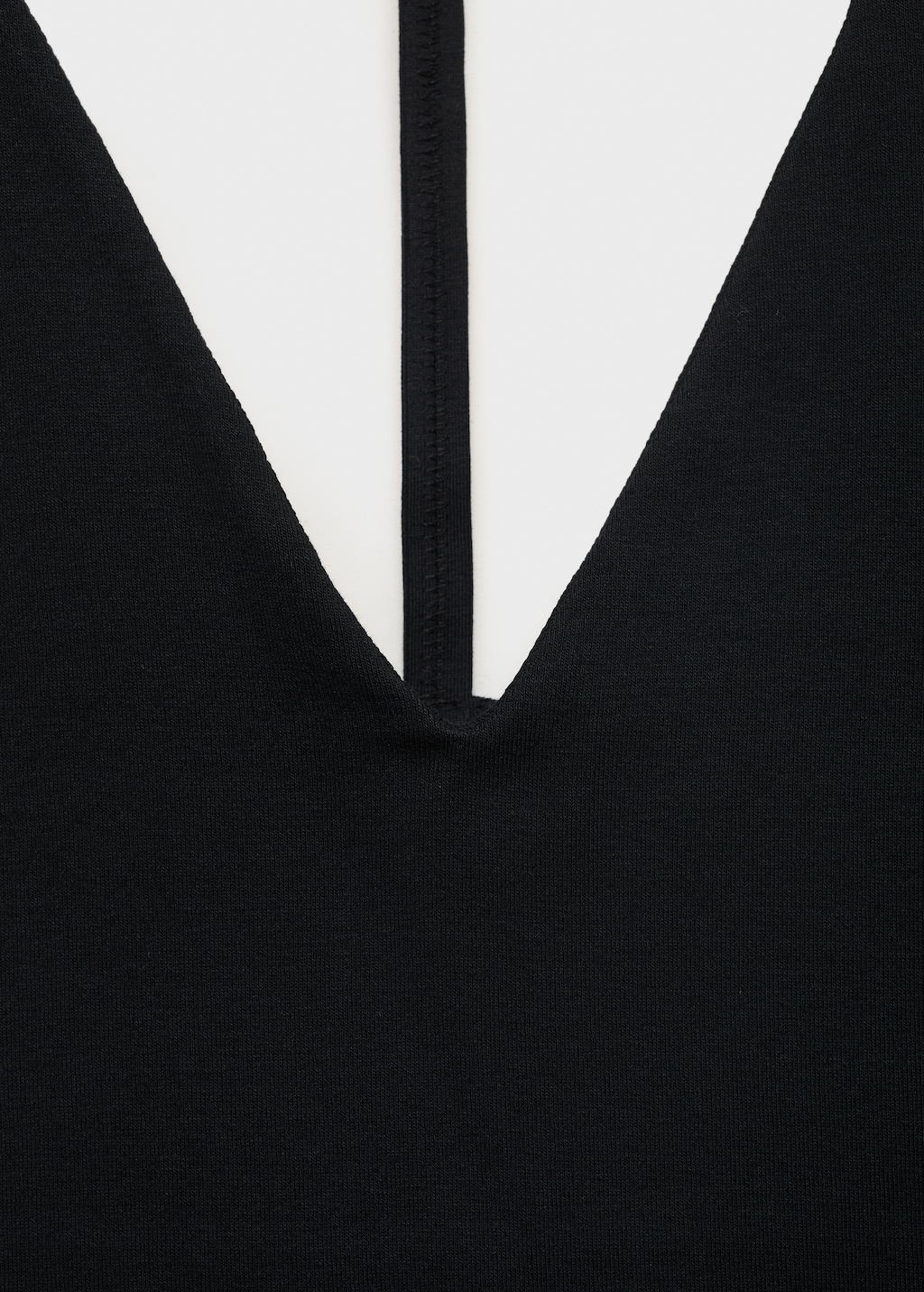 Open-back cotton top