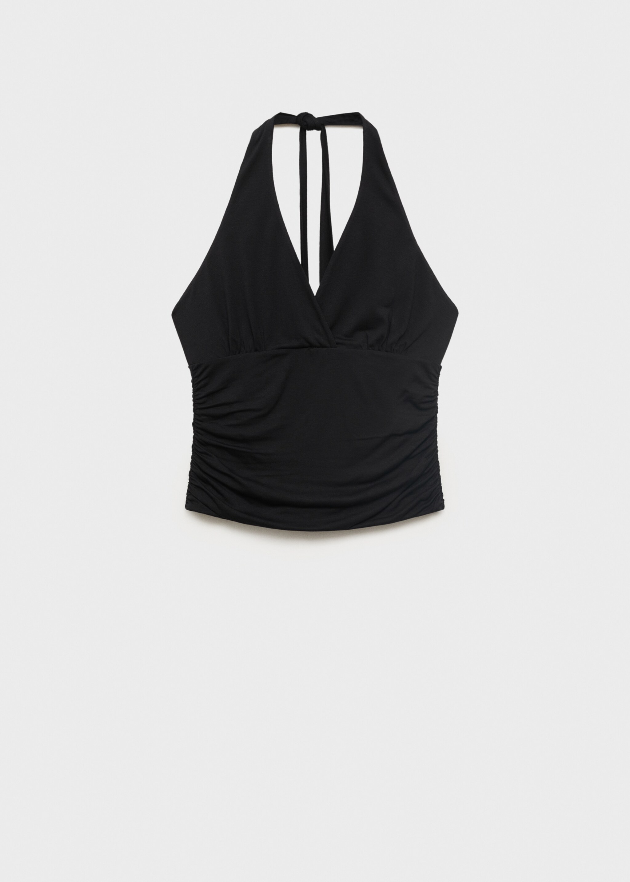 V-neck top with open back - Article without model