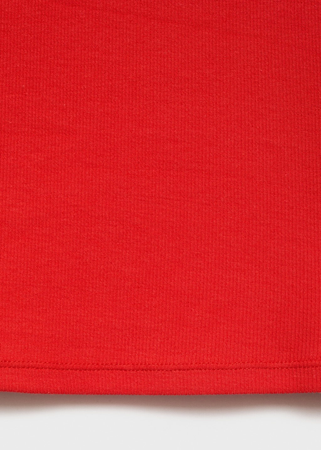 Mango Asymmetrical top with contrasting trim