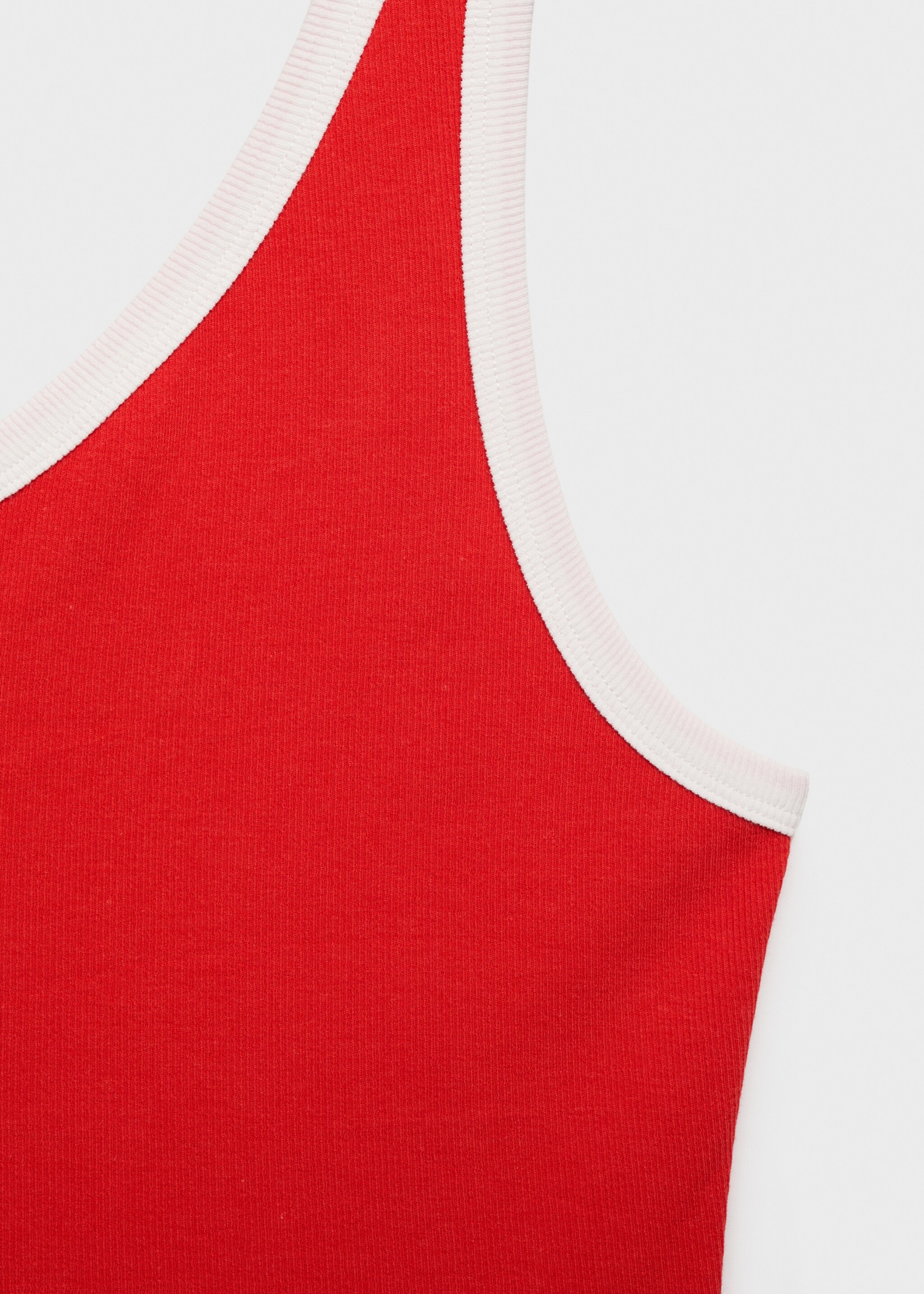 Asymmetric top with contrast trim - تفاصيل المنتج 8