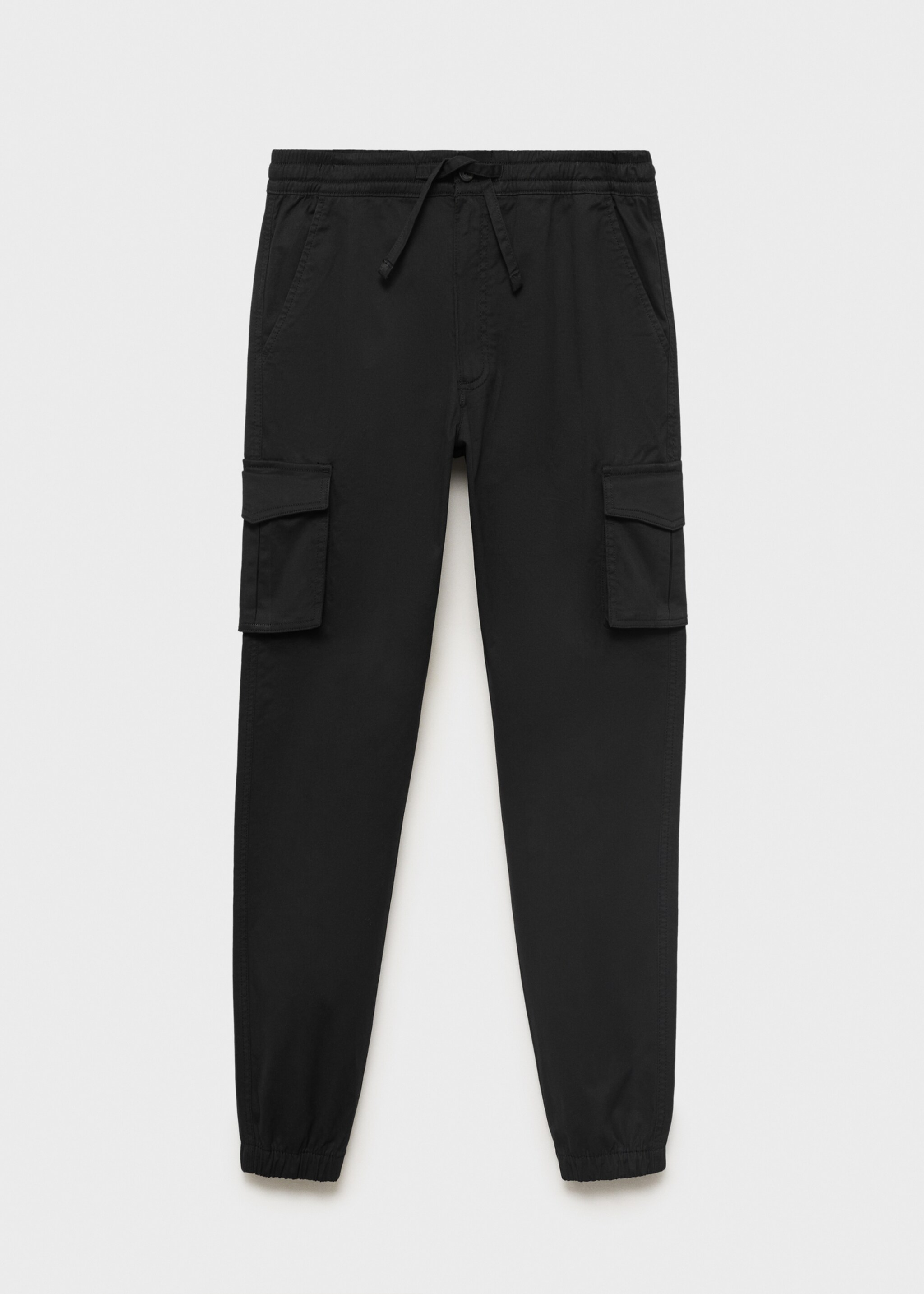 Cargo joggers with drawstring - Article without model