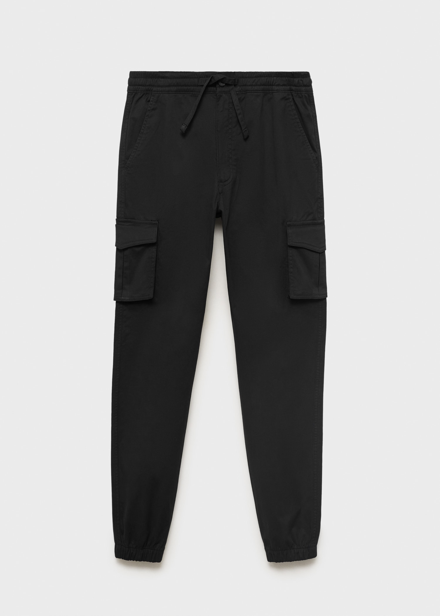 Cargo joggers with drawstring - Article without model