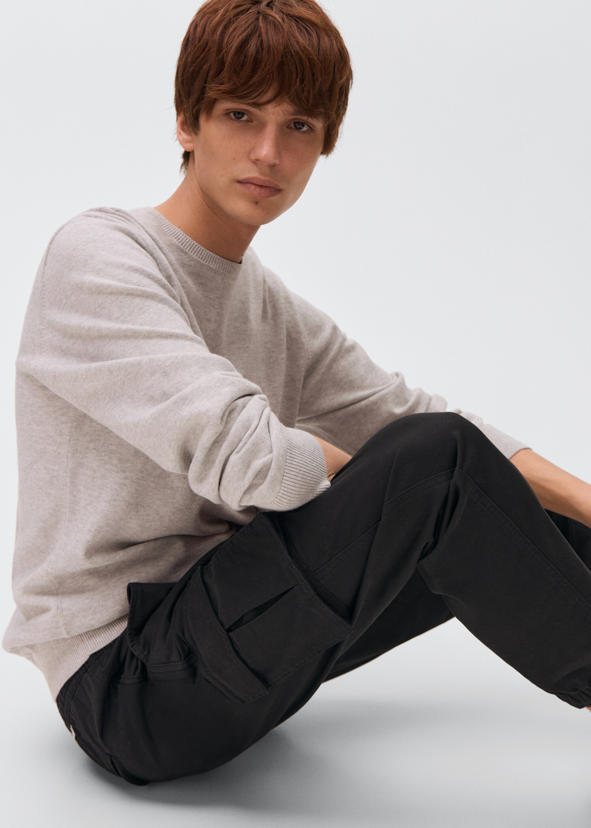 Cargo joggers with drawstring - Details of the article 6