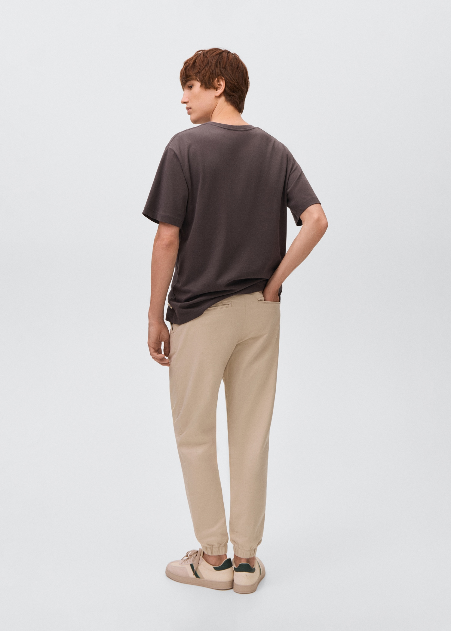 Joggers algodón cordón - Reverso del artículo
