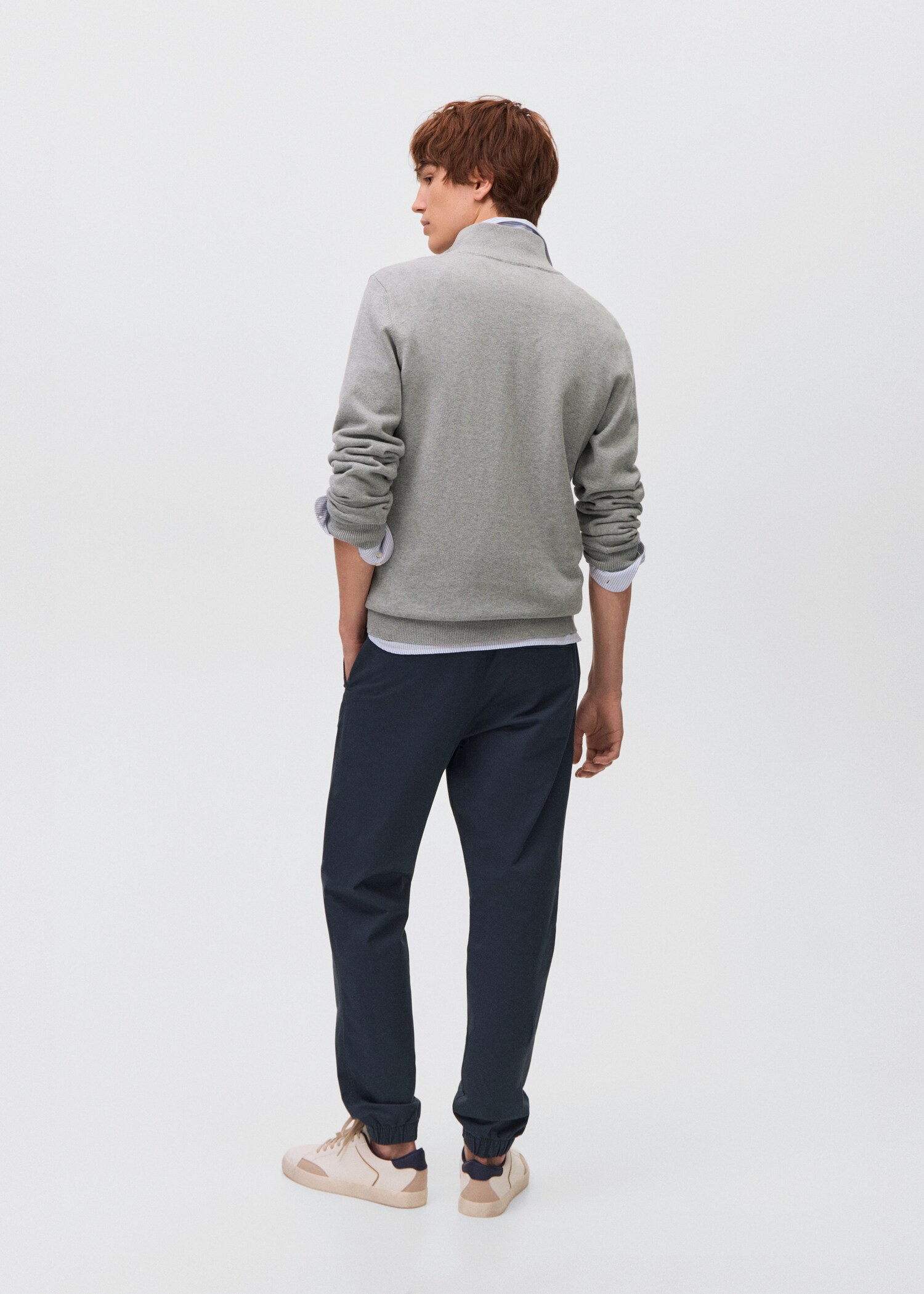 Drawstring jogger trousers - Reverse of the article