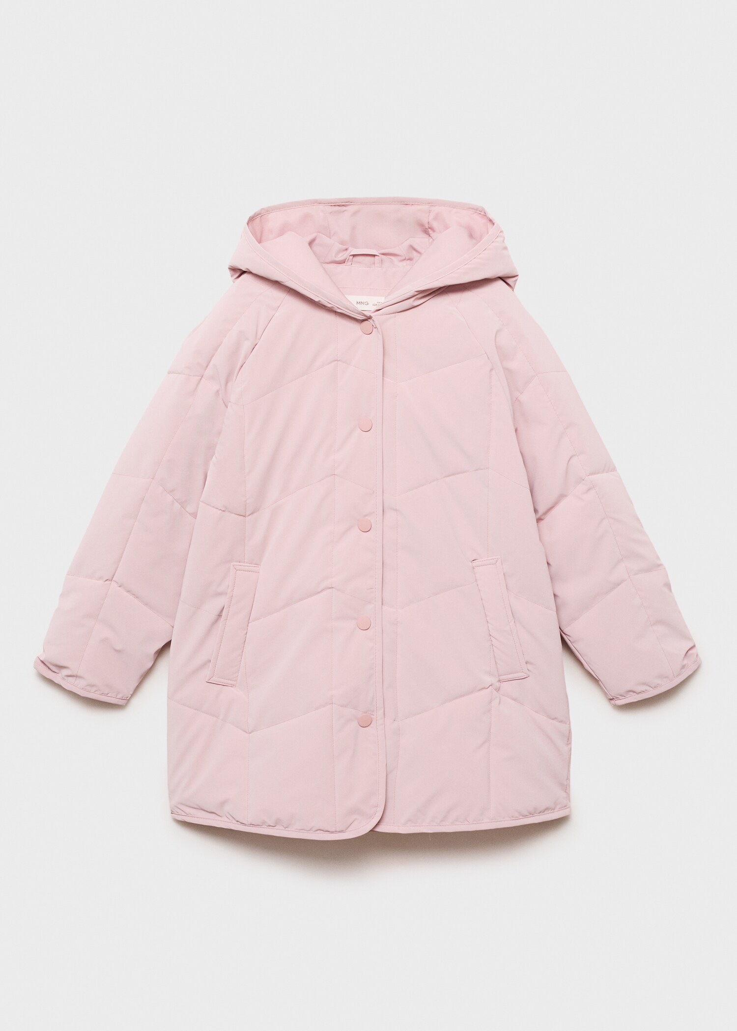 Anorak acolchado capucha - Artículo sin modelo