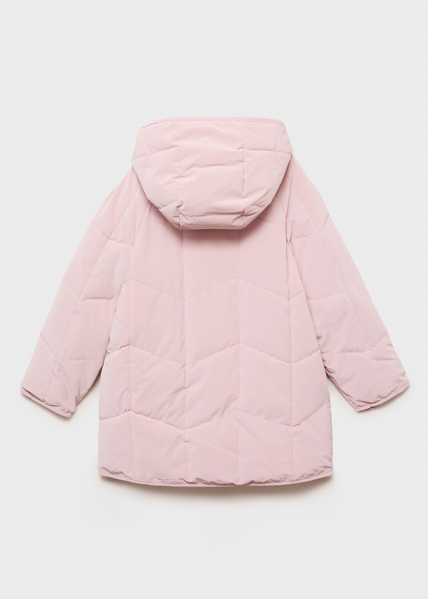 Anorak acolchado capucha - Reverso del artículo
