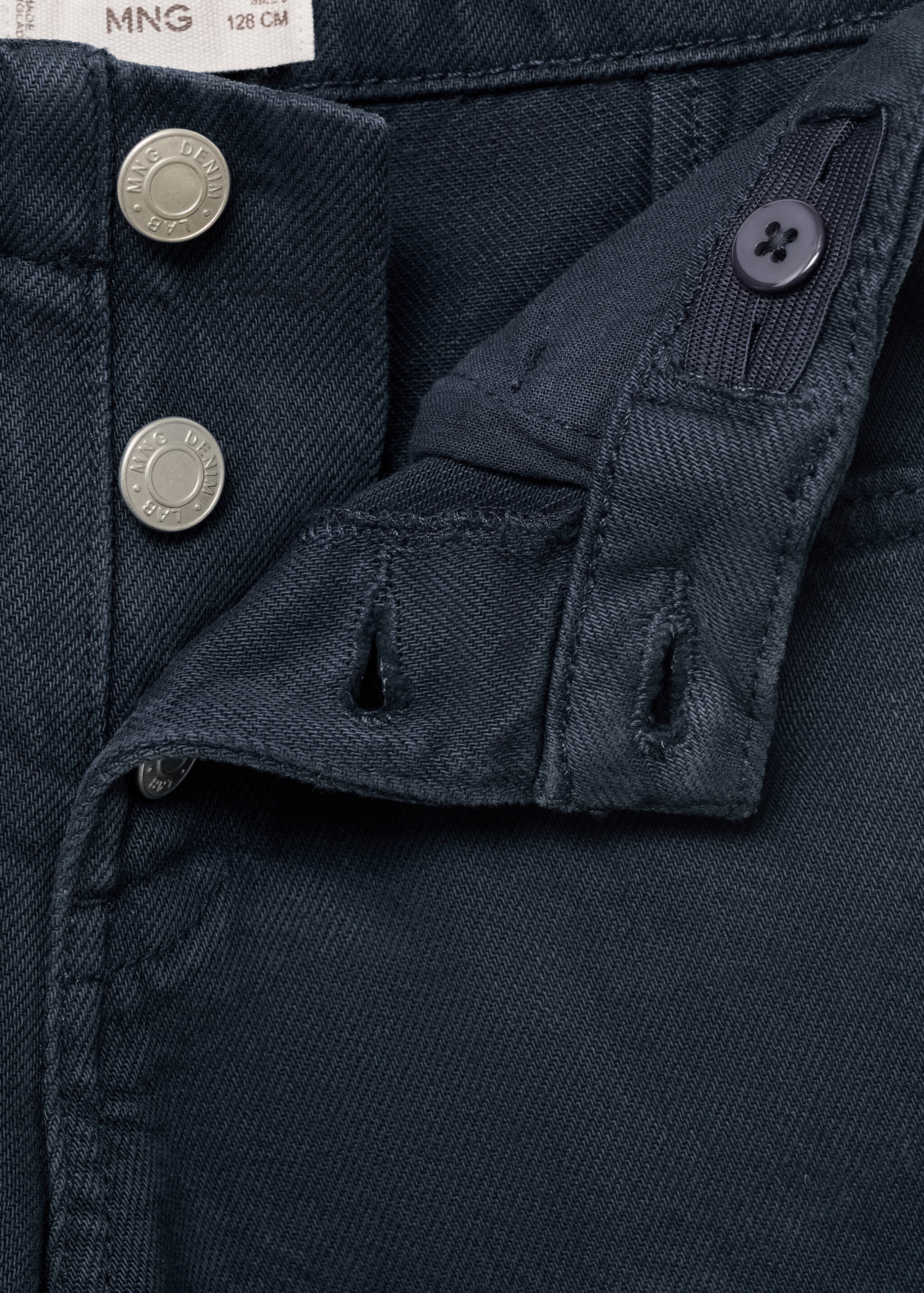 Culotte button down jeans - Details of the article 8