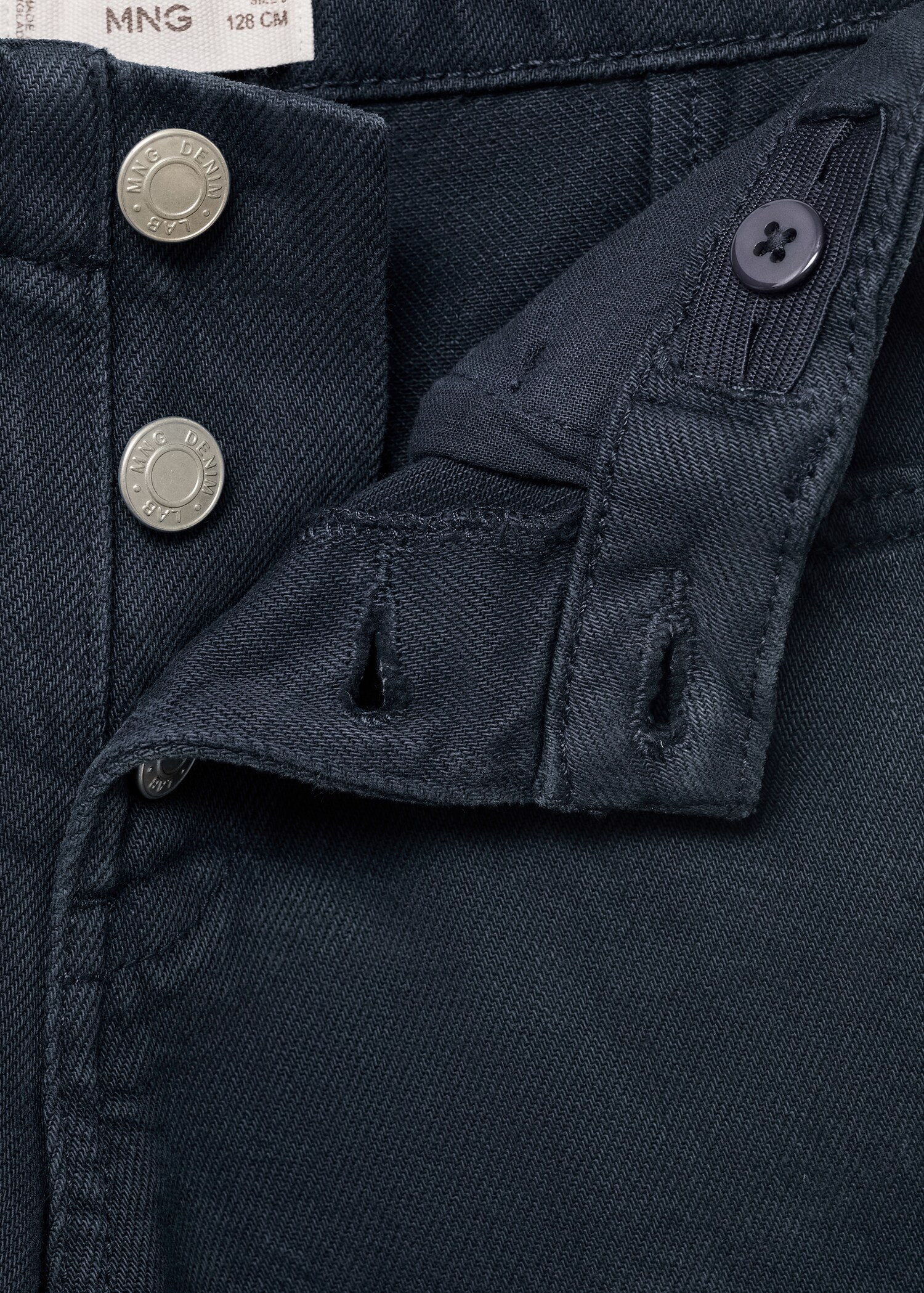 Culotte button down jeans - Details of the article 8