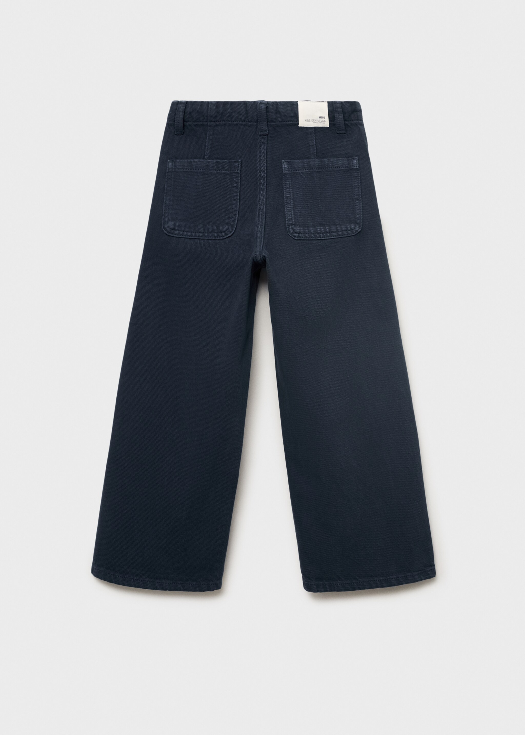 Culotte button down jeans - Reverse of the article