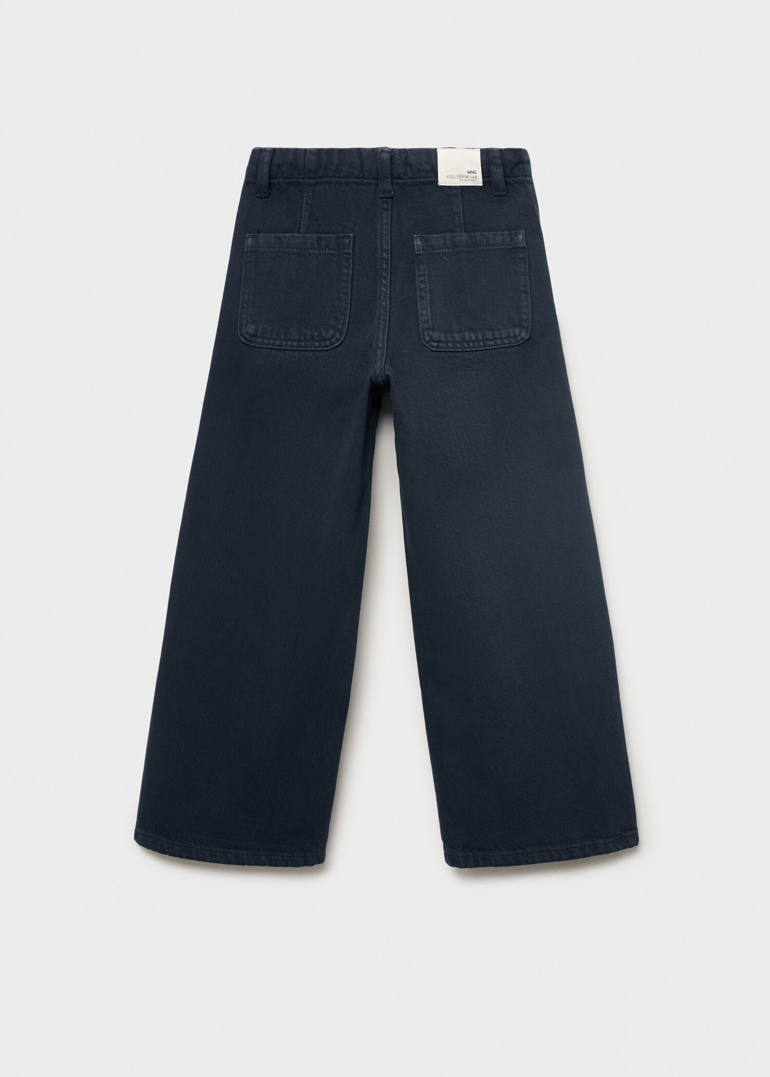 Culotte button down jeans - Reverse of the article
