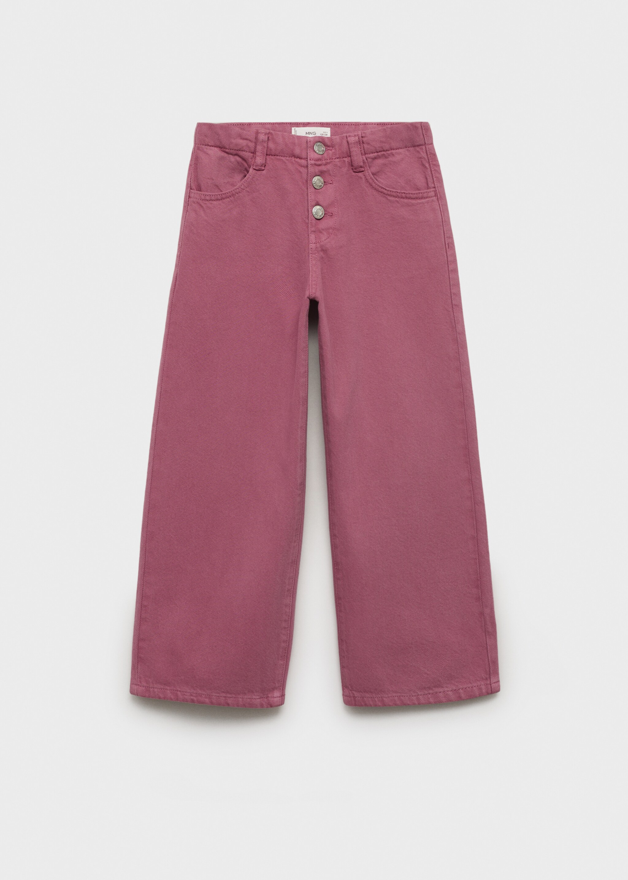 Culotte button down jeans - Article without model