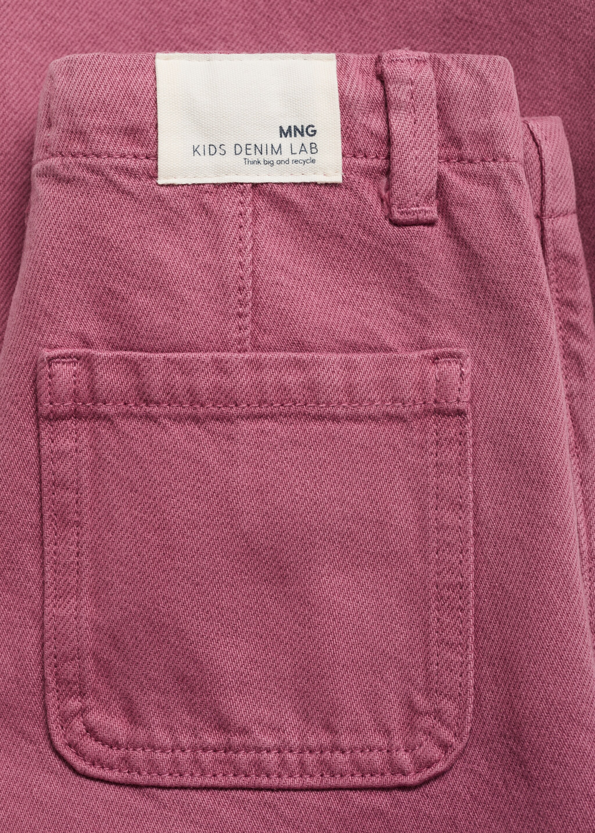 Culotte button down jeans - Details of the article 0
