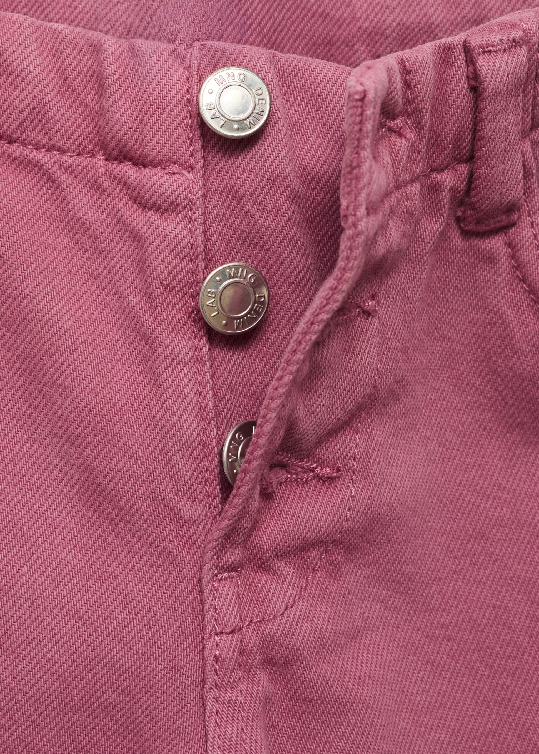 Culotte button down jeans - Details of the article 8