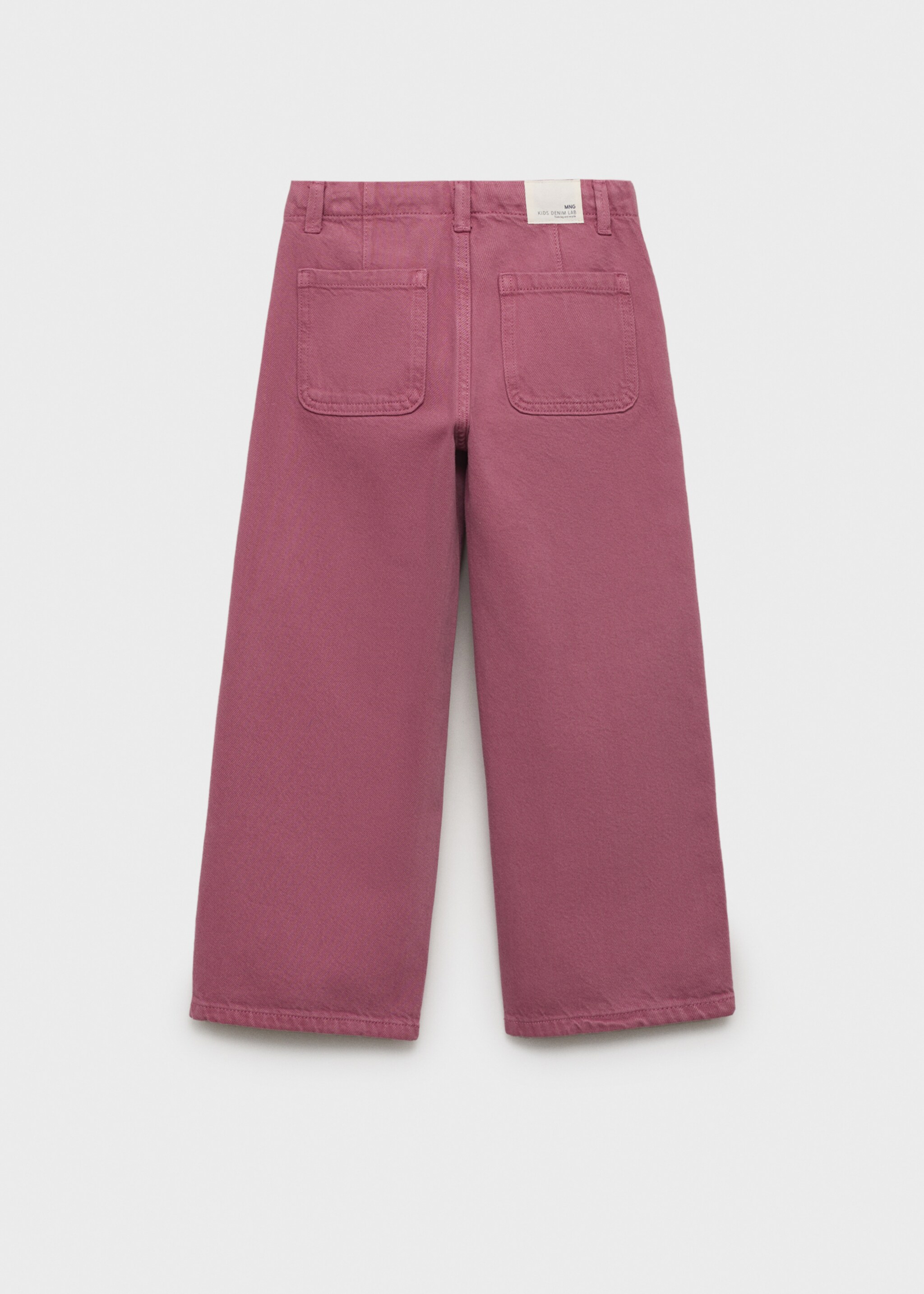 Culotte button down jeans - Reverse of the article