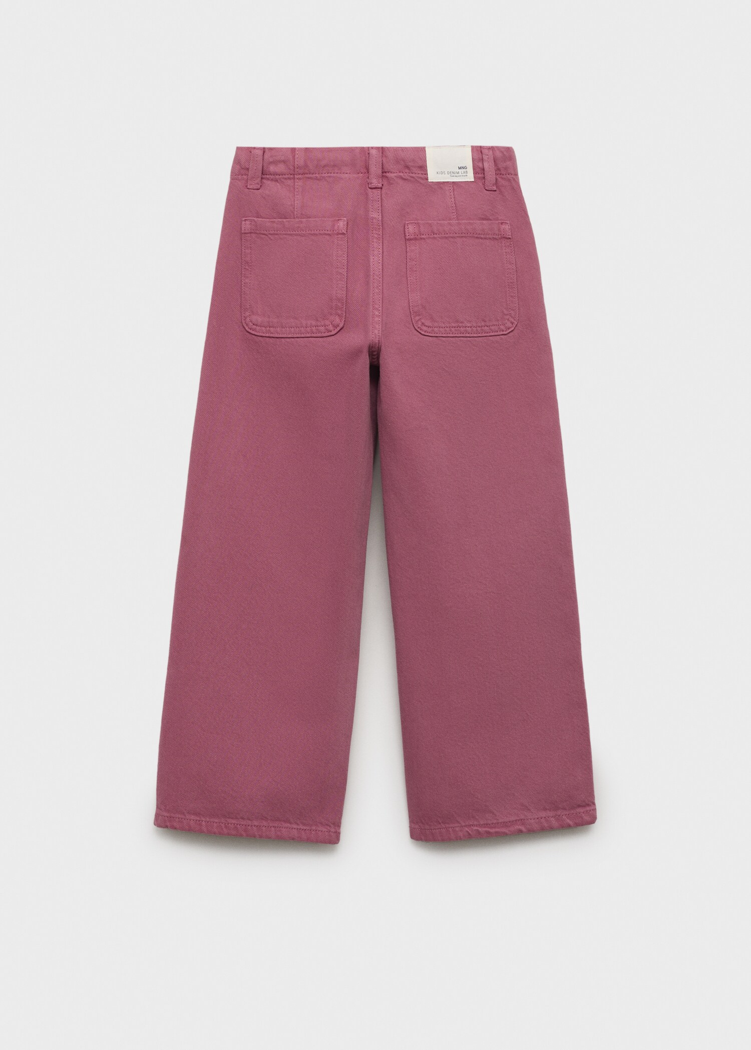 Culotte button down jeans - Reverse of the article