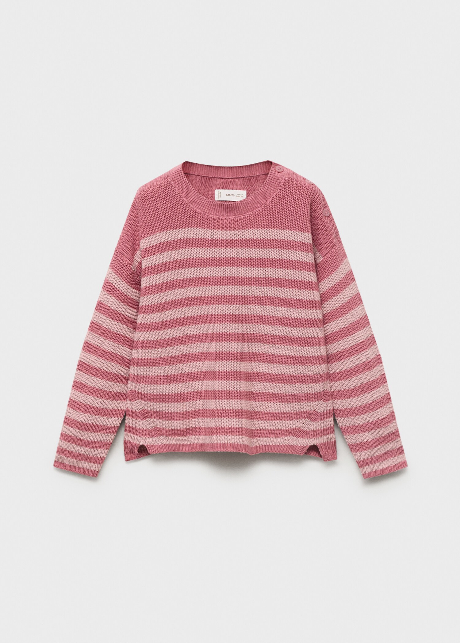Pull-over maille détail boutons - Article sans modèle