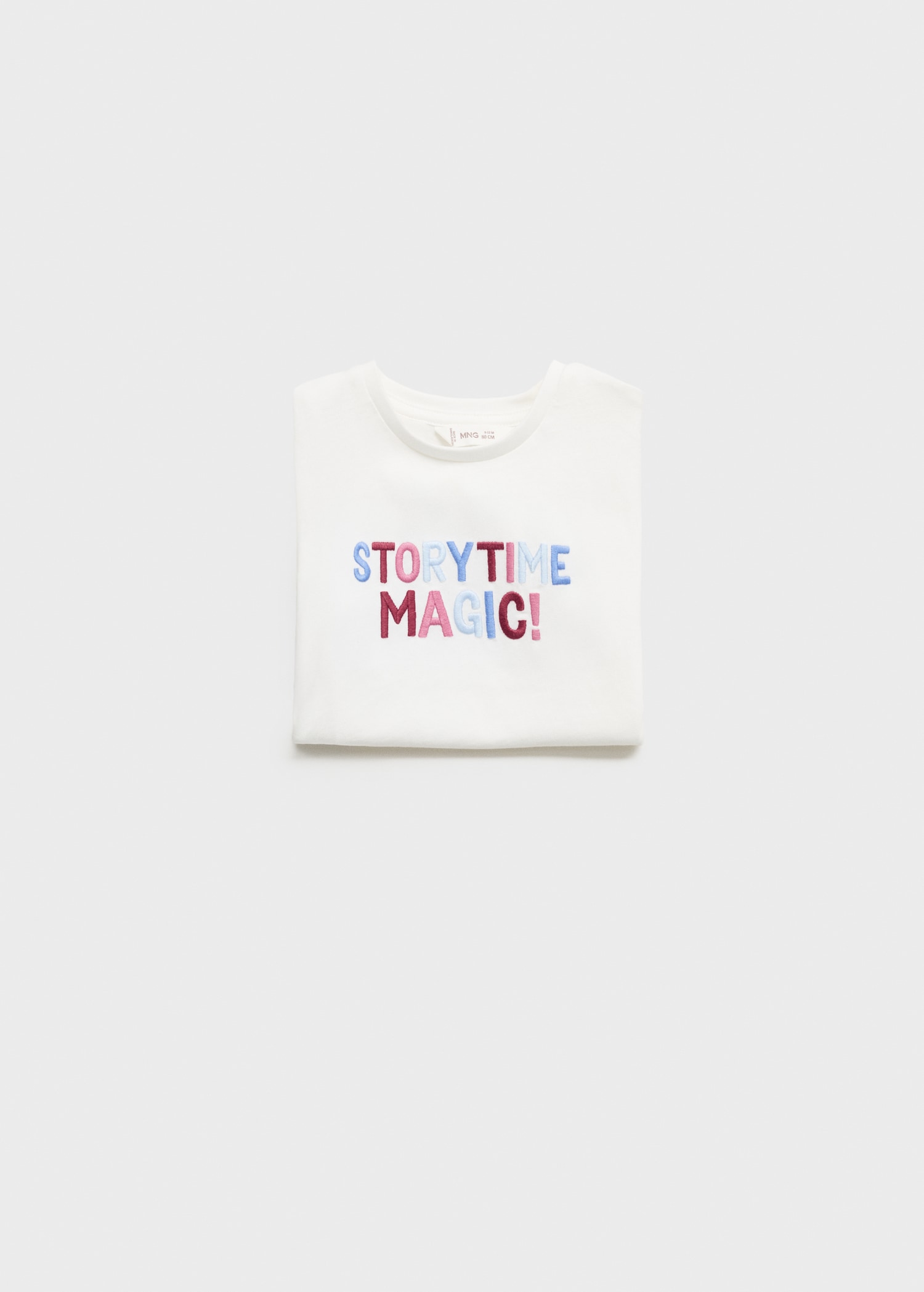 Embroidered cotton T-shirt - Details of the article 8