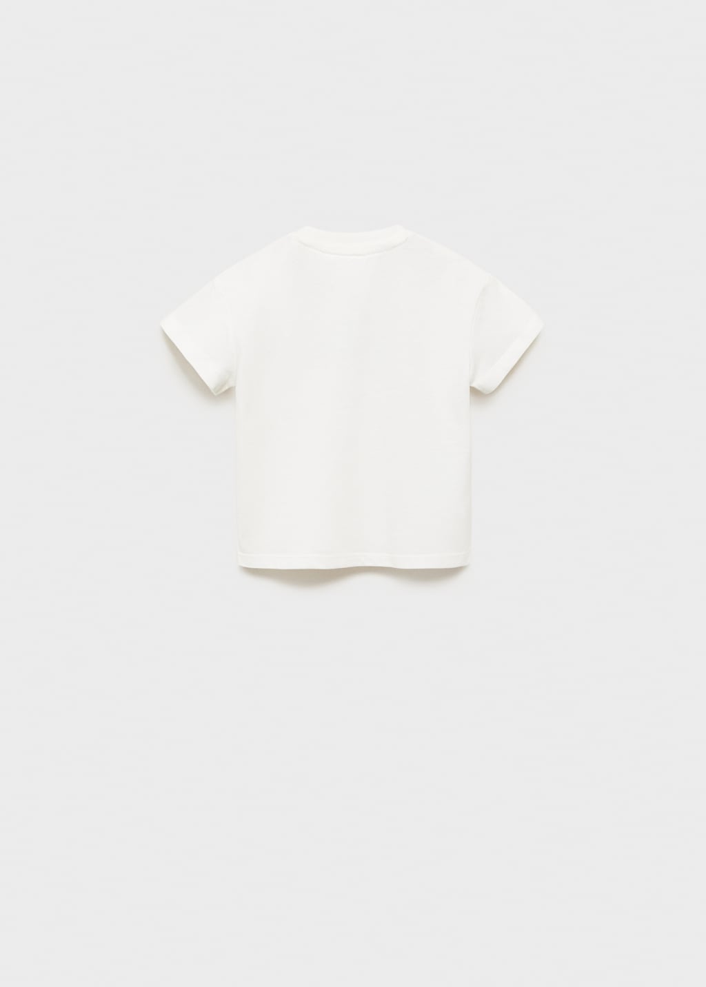 Embroidered cotton T-shirt