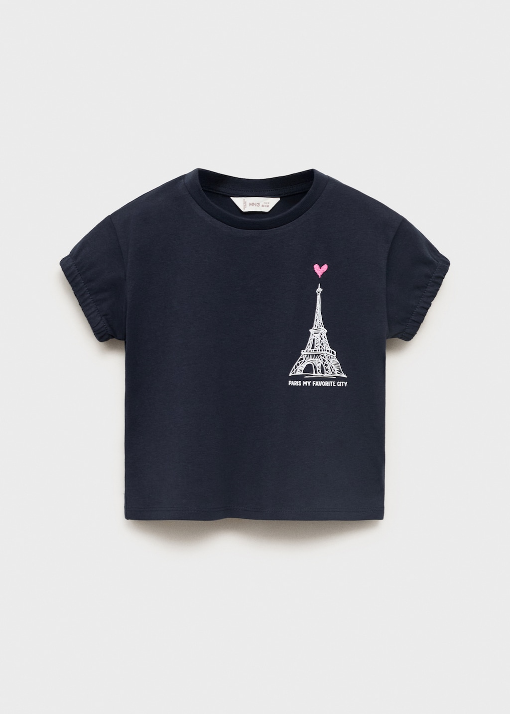 Message heart T-shirt