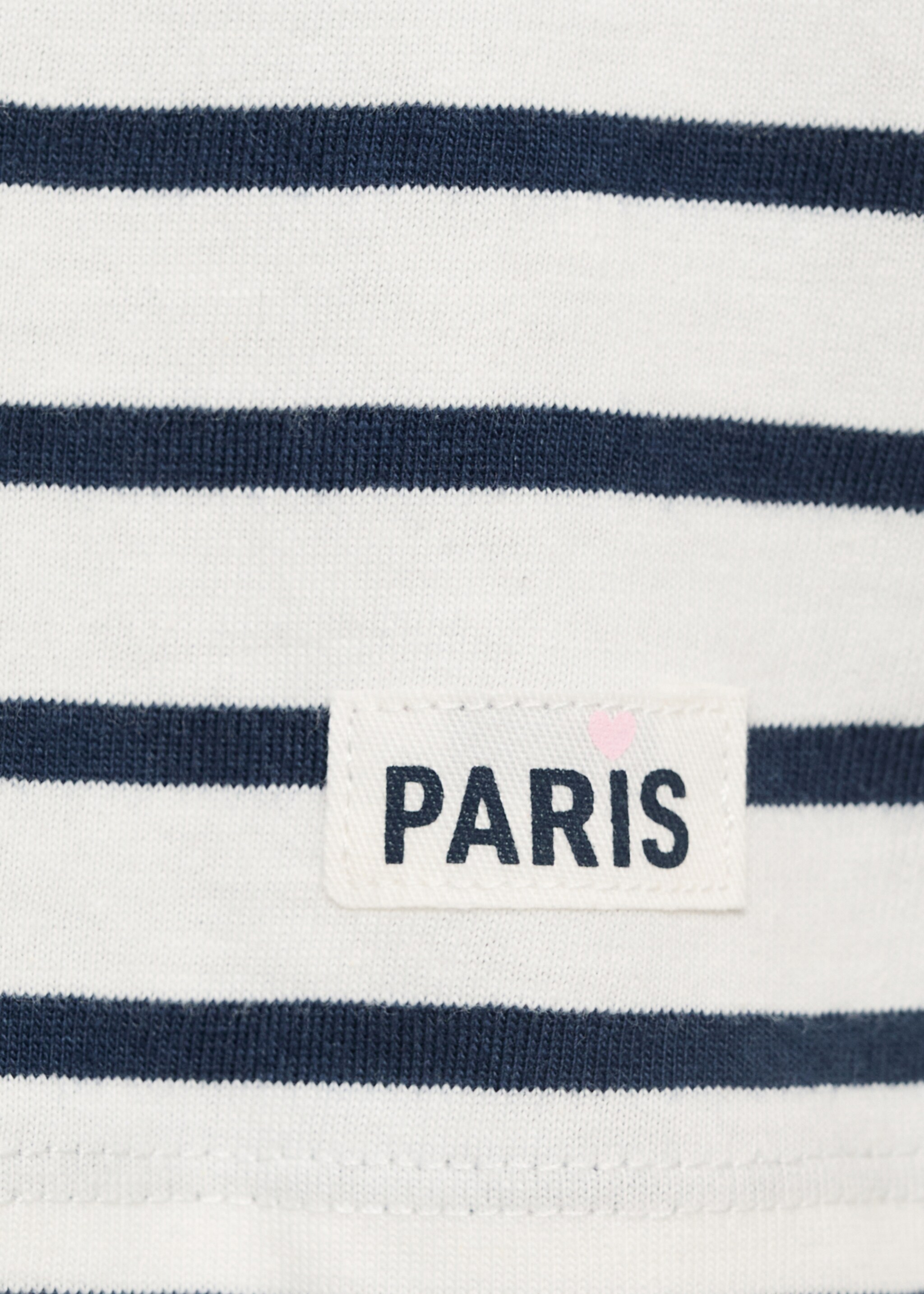 Patch striped t-shirt - Details of the article 0