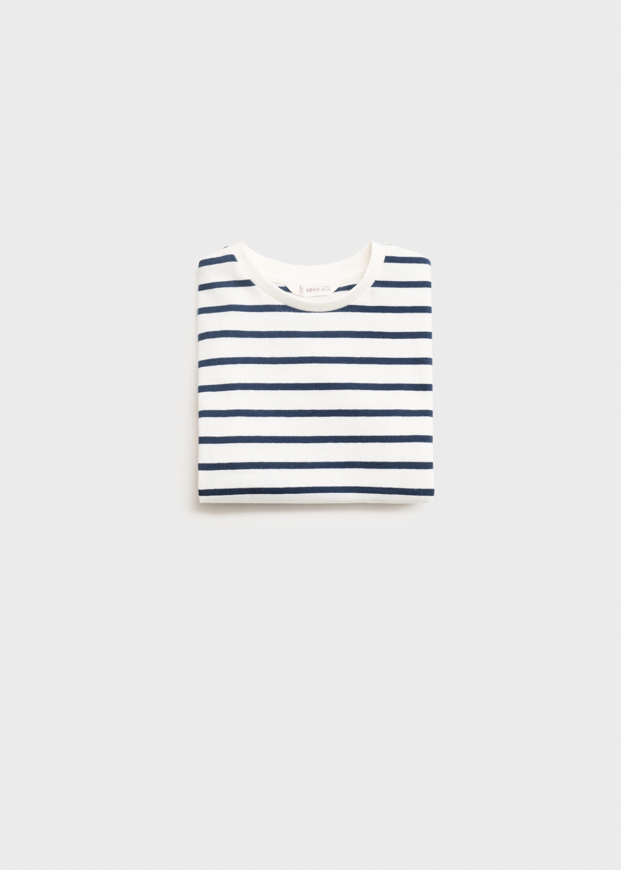 Patch striped t-shirt - Details of the article 8