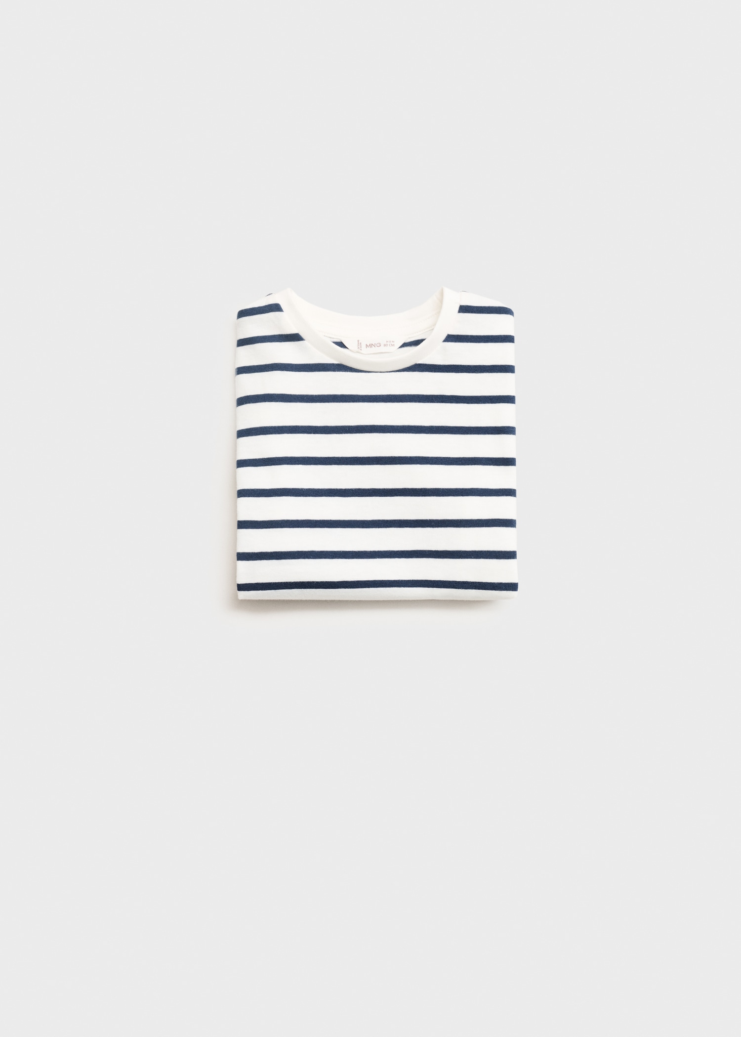 Patch striped t-shirt - Details of the article 8