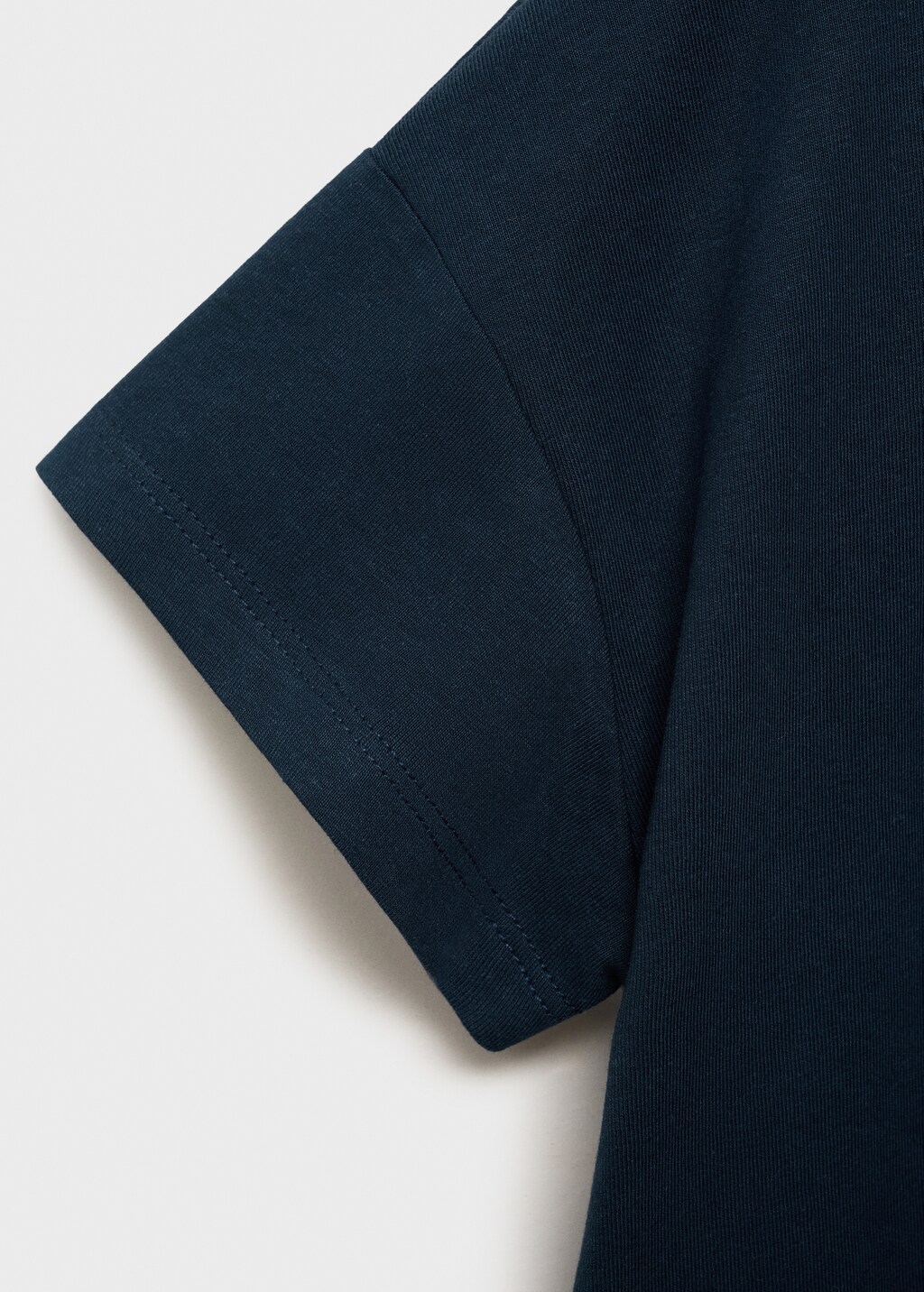 Embroidered cotton T-shirt