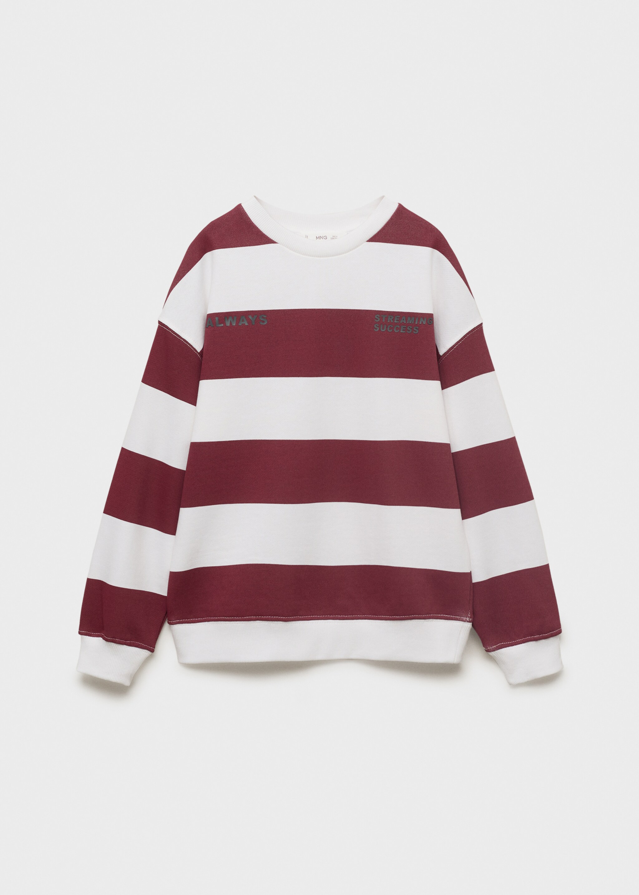 Sudadera algodón rayas - Artículo sin modelo