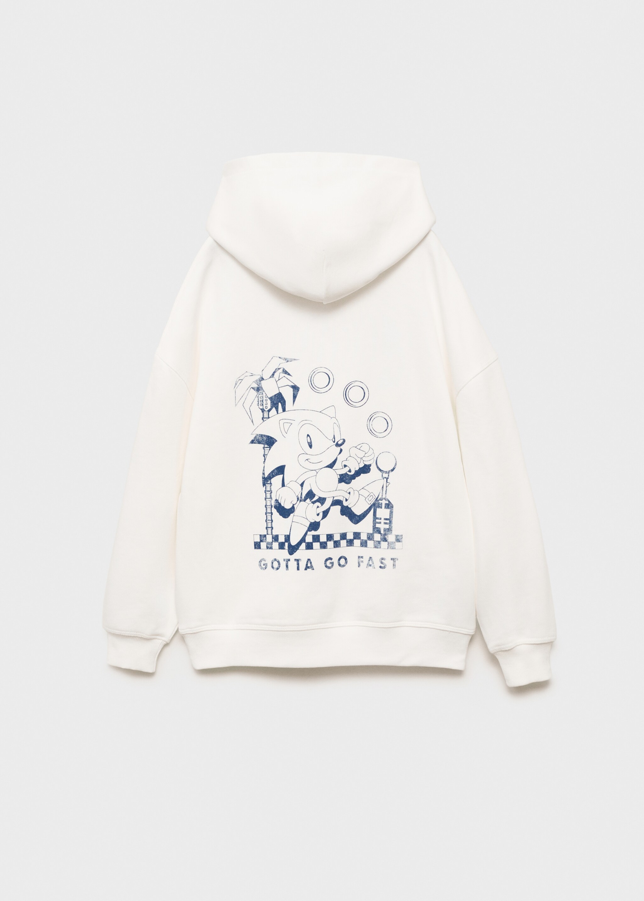 Sweatshirt Sonic - Rückseite des Artikels