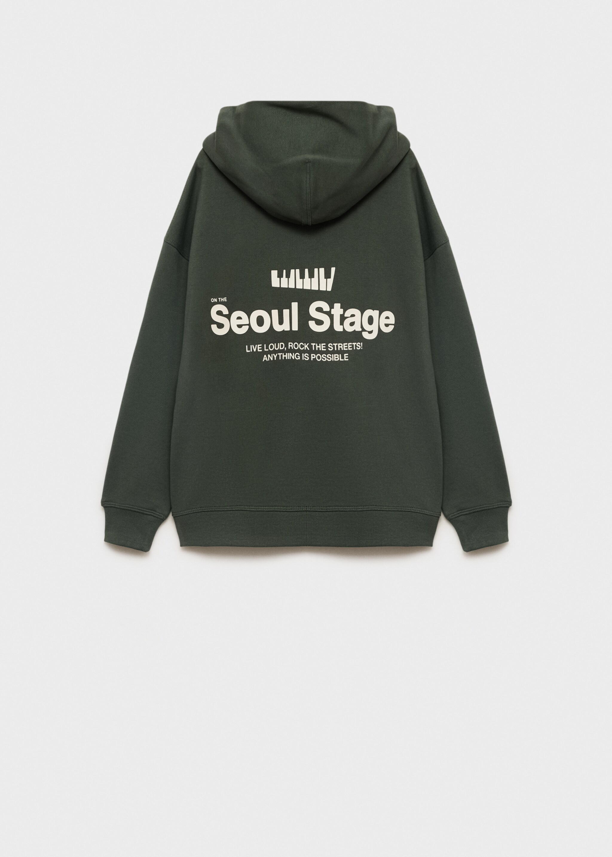 Printed hoodie - Reverse of the article