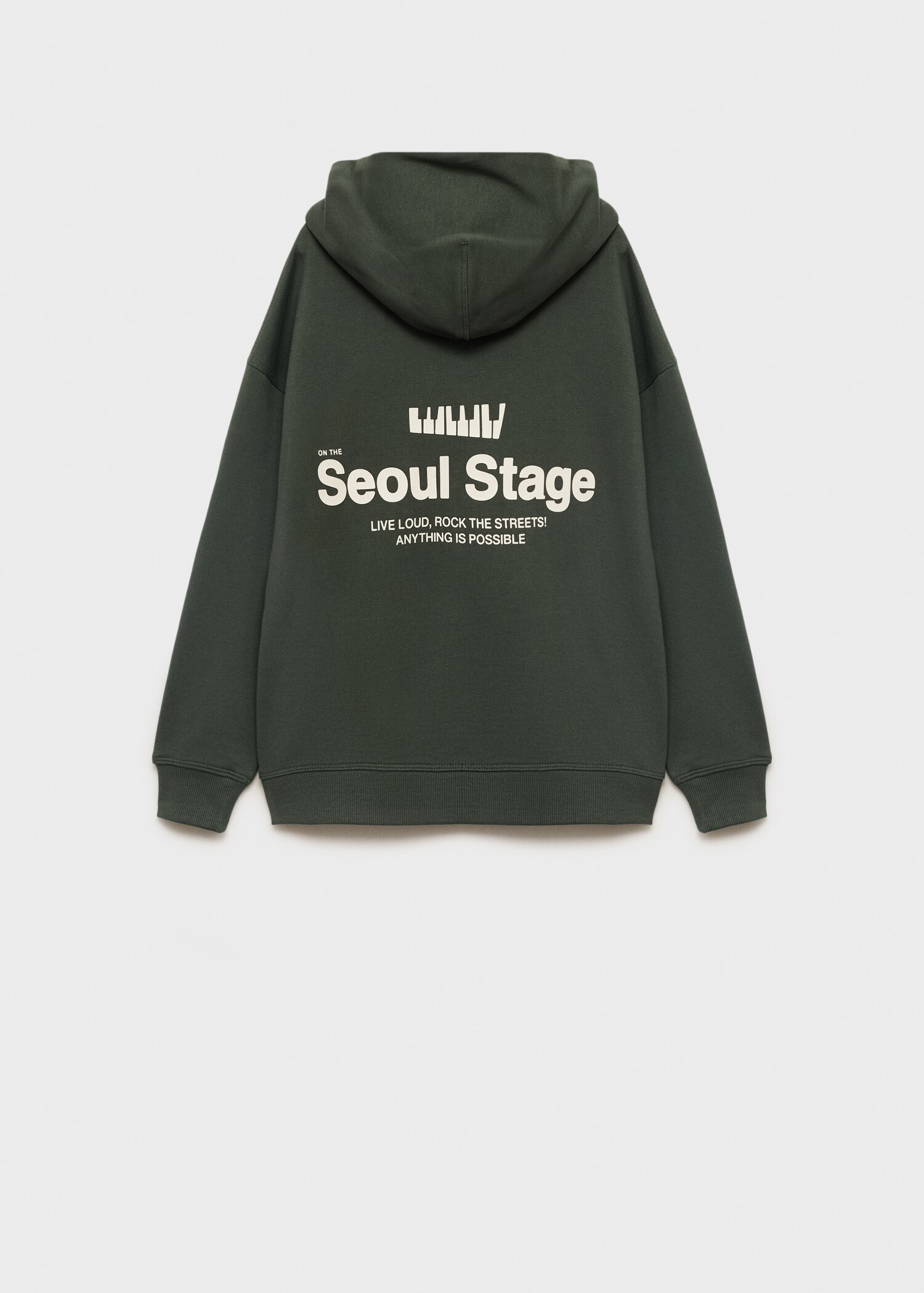 Printed hoodie - Reverse of the article