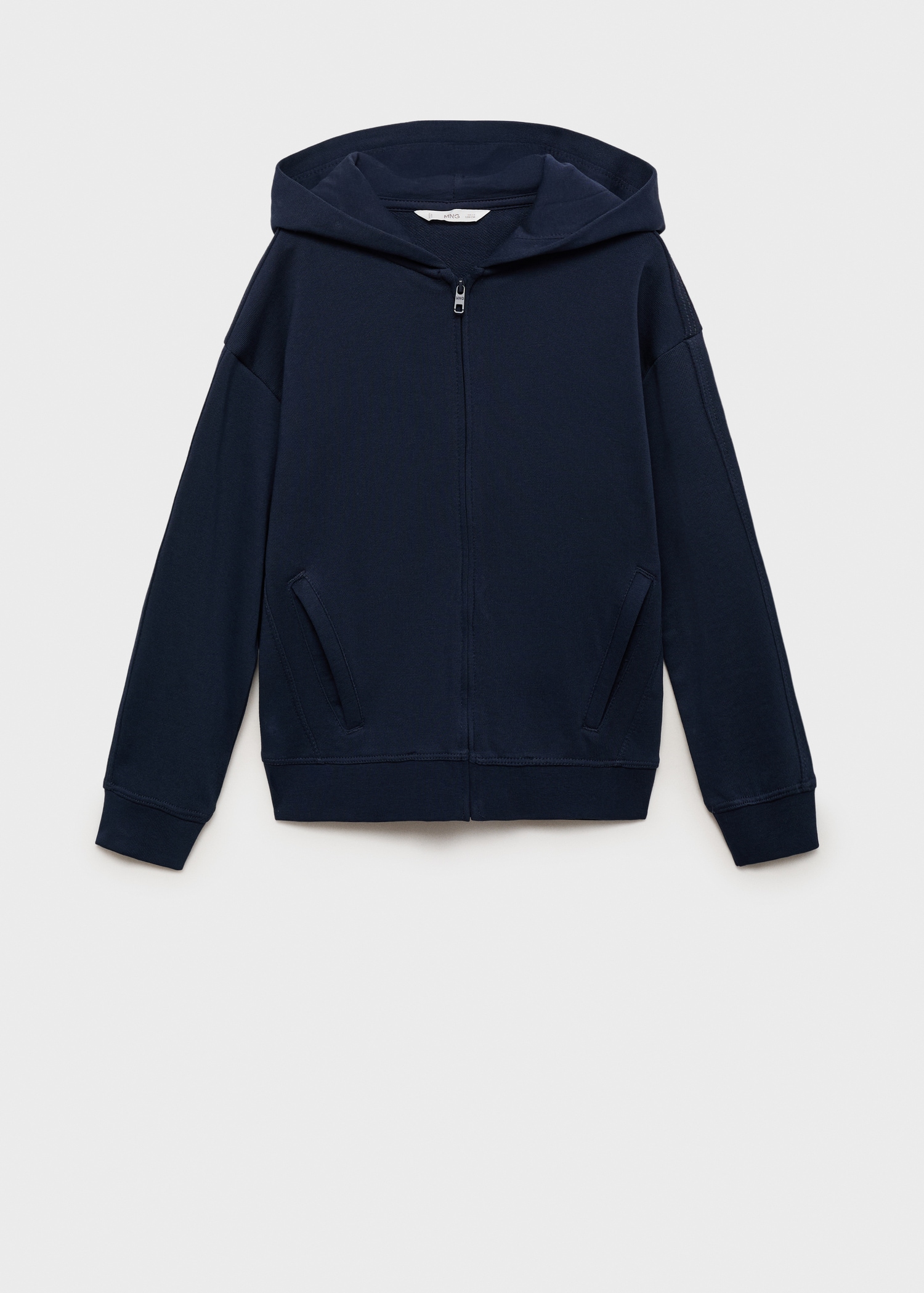 Sweat-shirt zippé à capuche - Article sans modèle