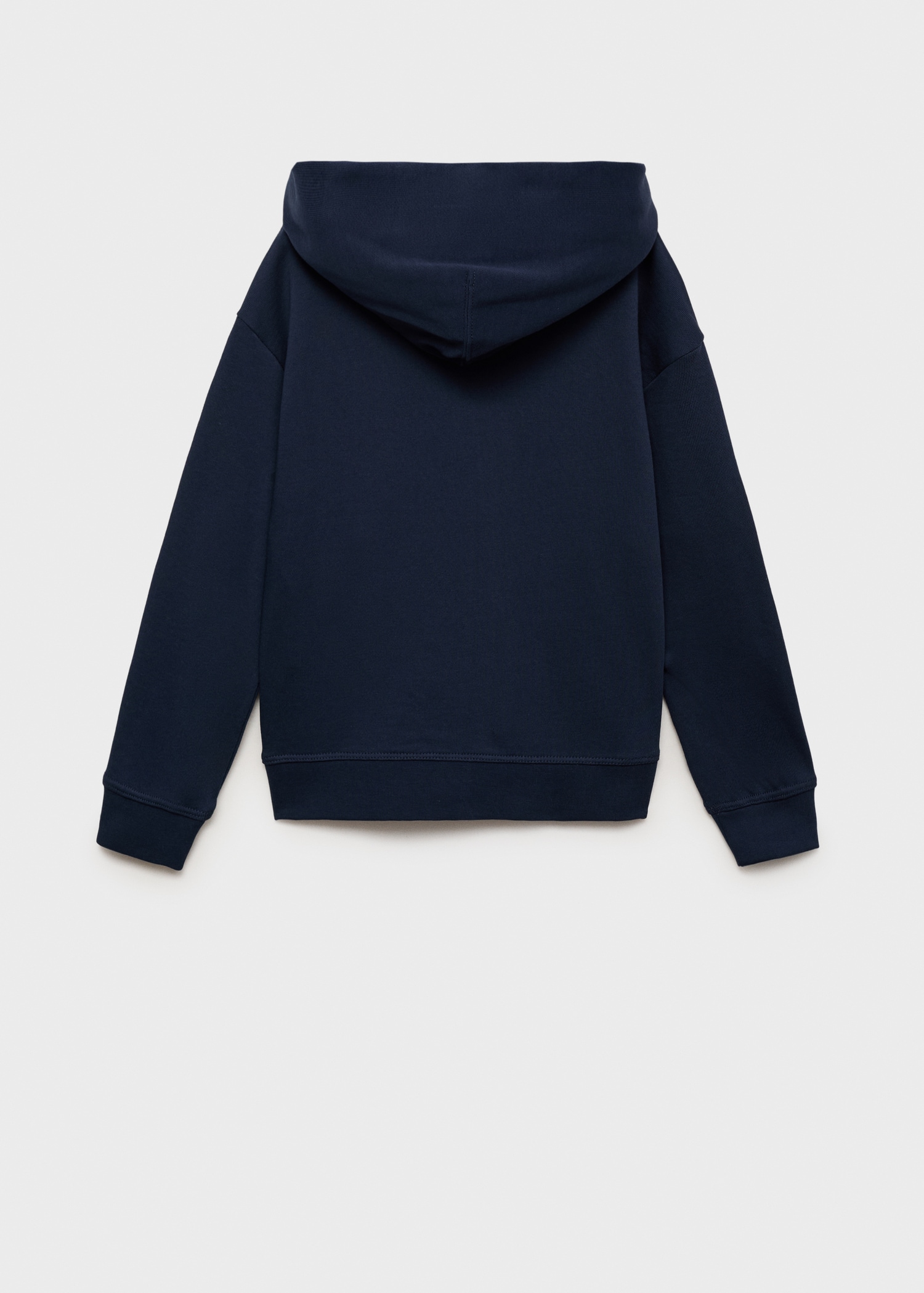 Sweat-shirt zippé à capuche - Verso de l’article