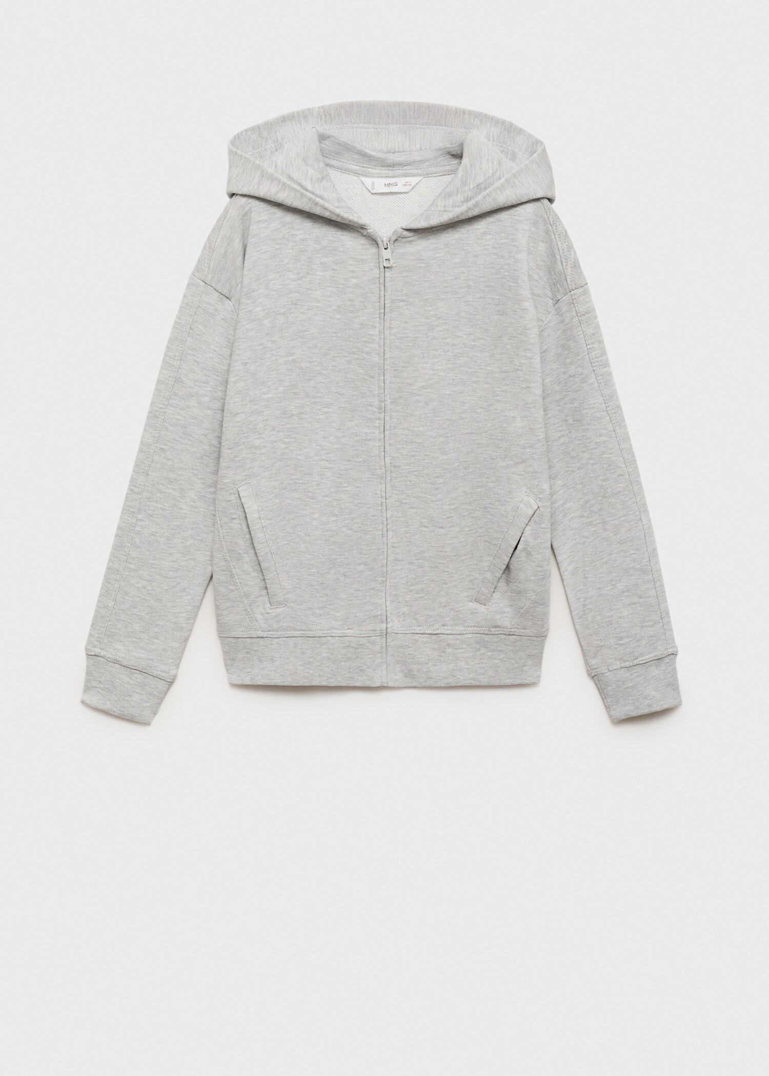 Sweat-shirt zippé à capuche - Article sans modèle
