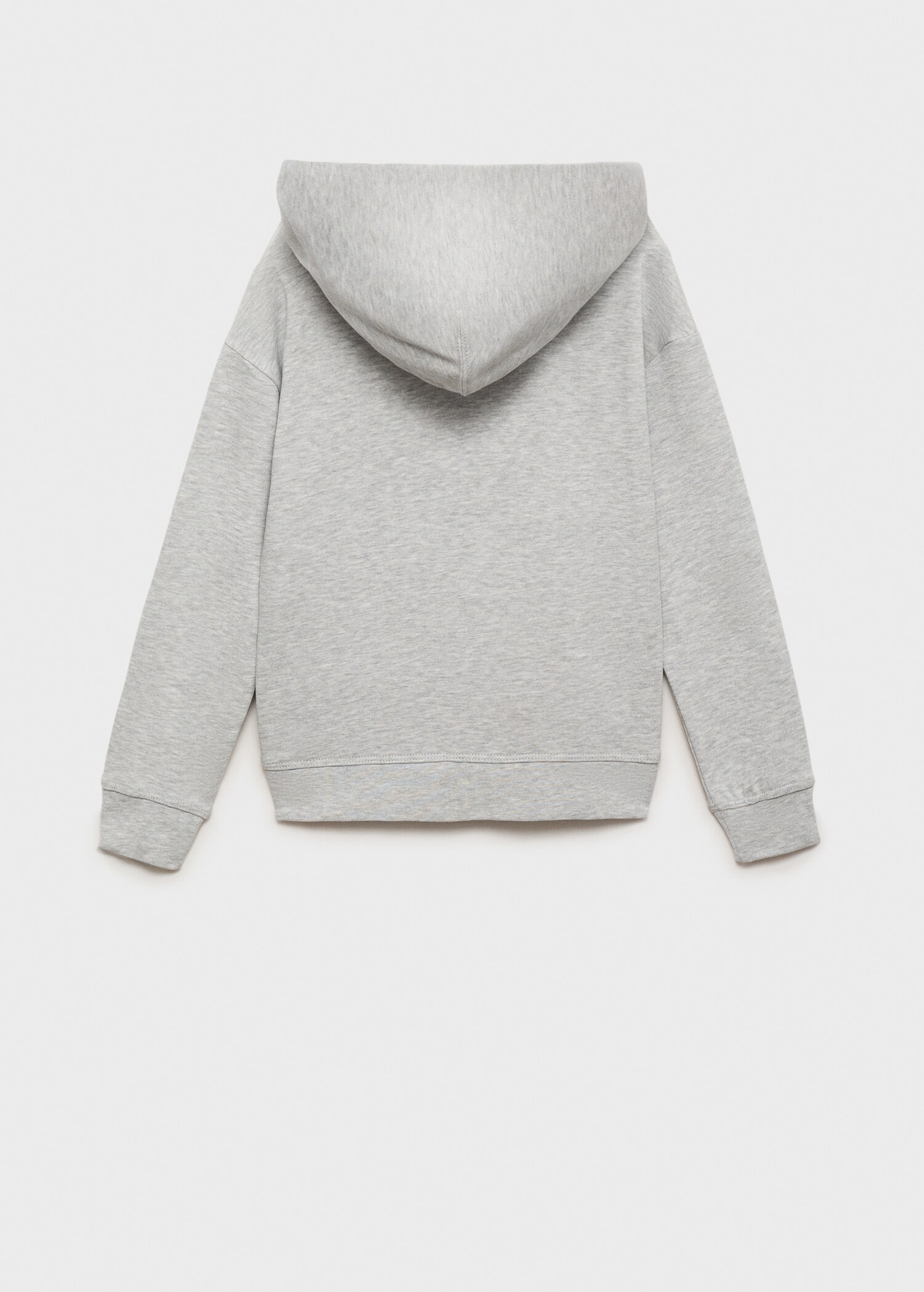 Sweat-shirt zippé à capuche - Verso de l’article