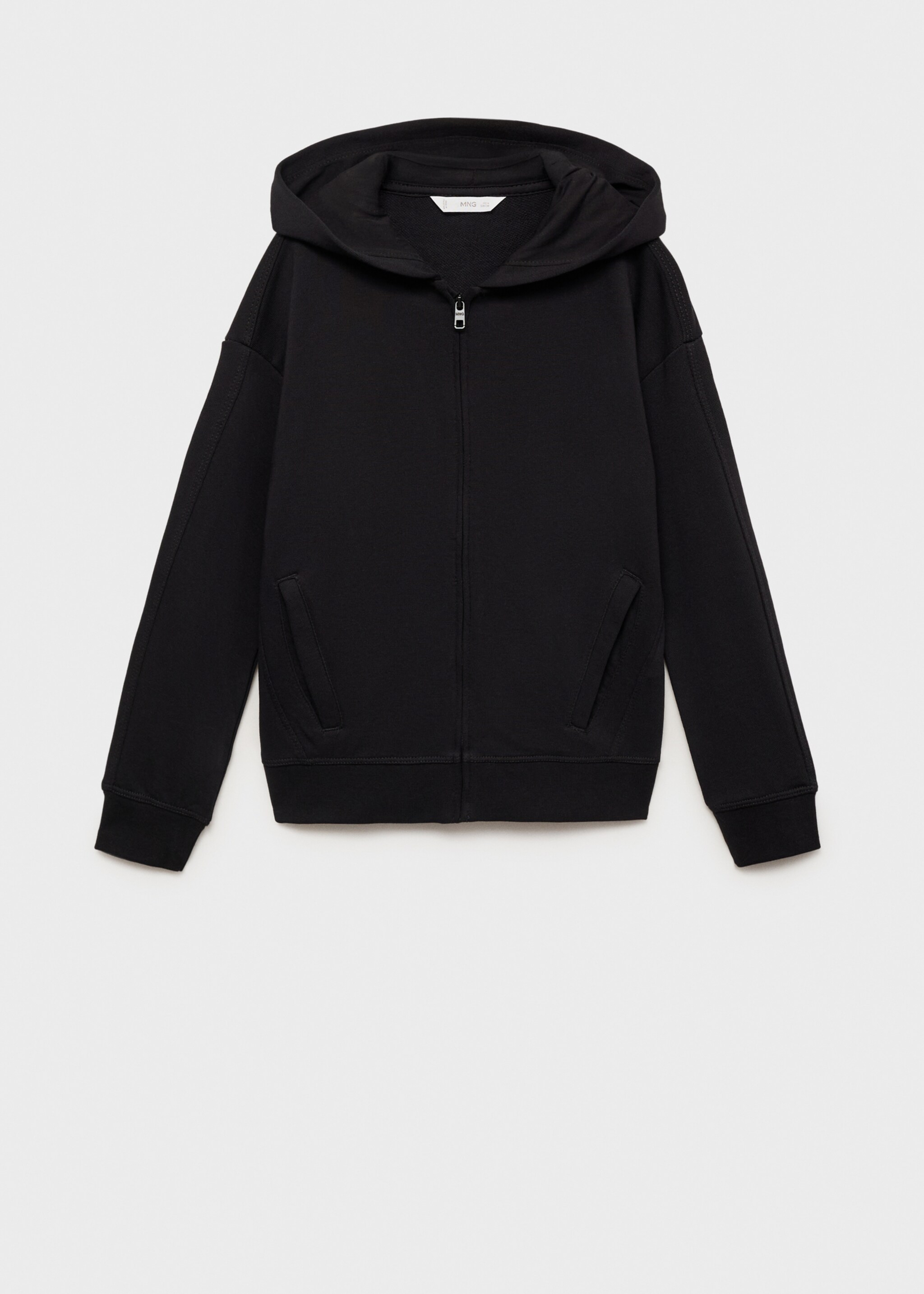 Sweat-shirt zippé à capuche - Article sans modèle
