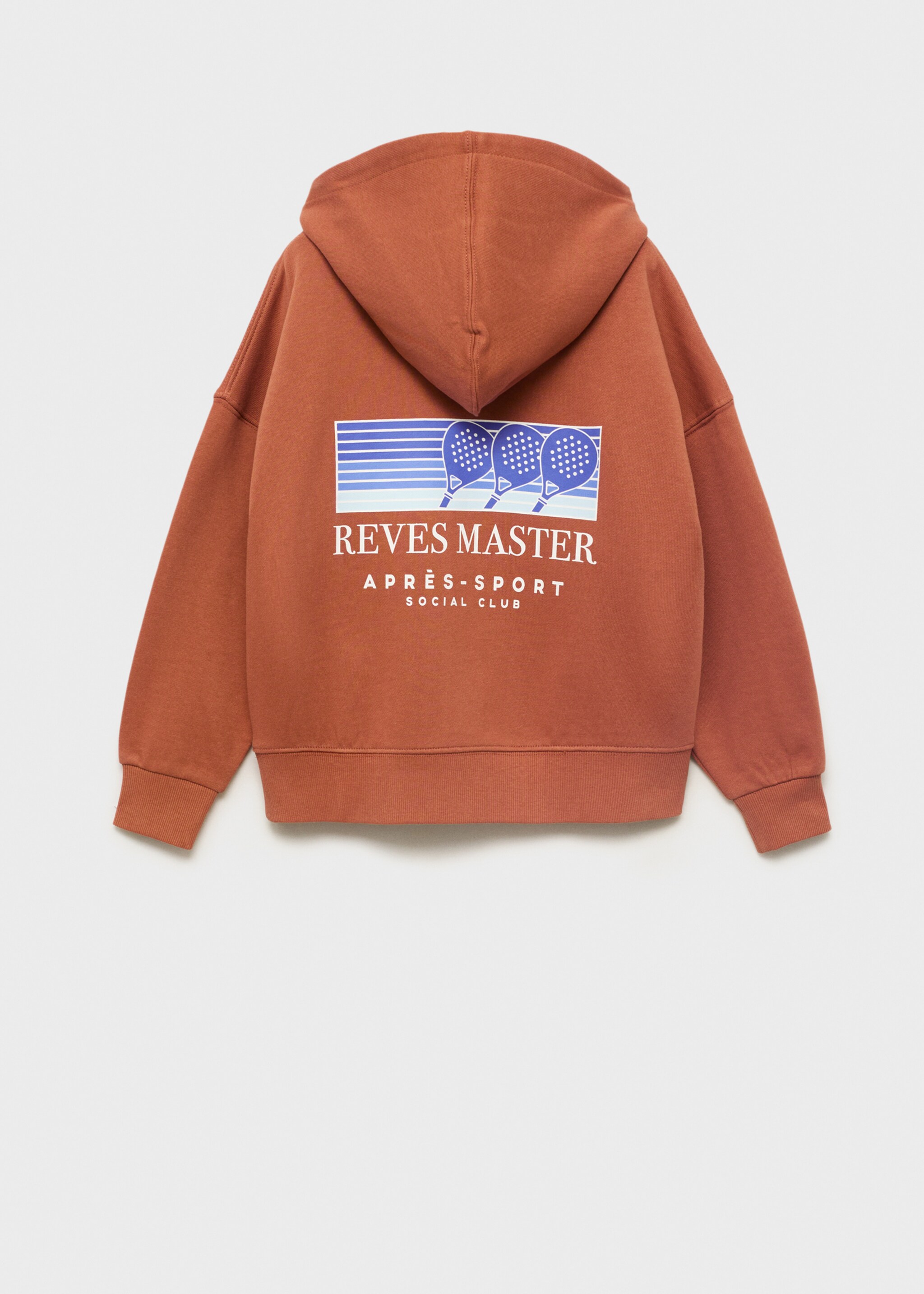 Sudadera algodón estampada - Reverso del artículo