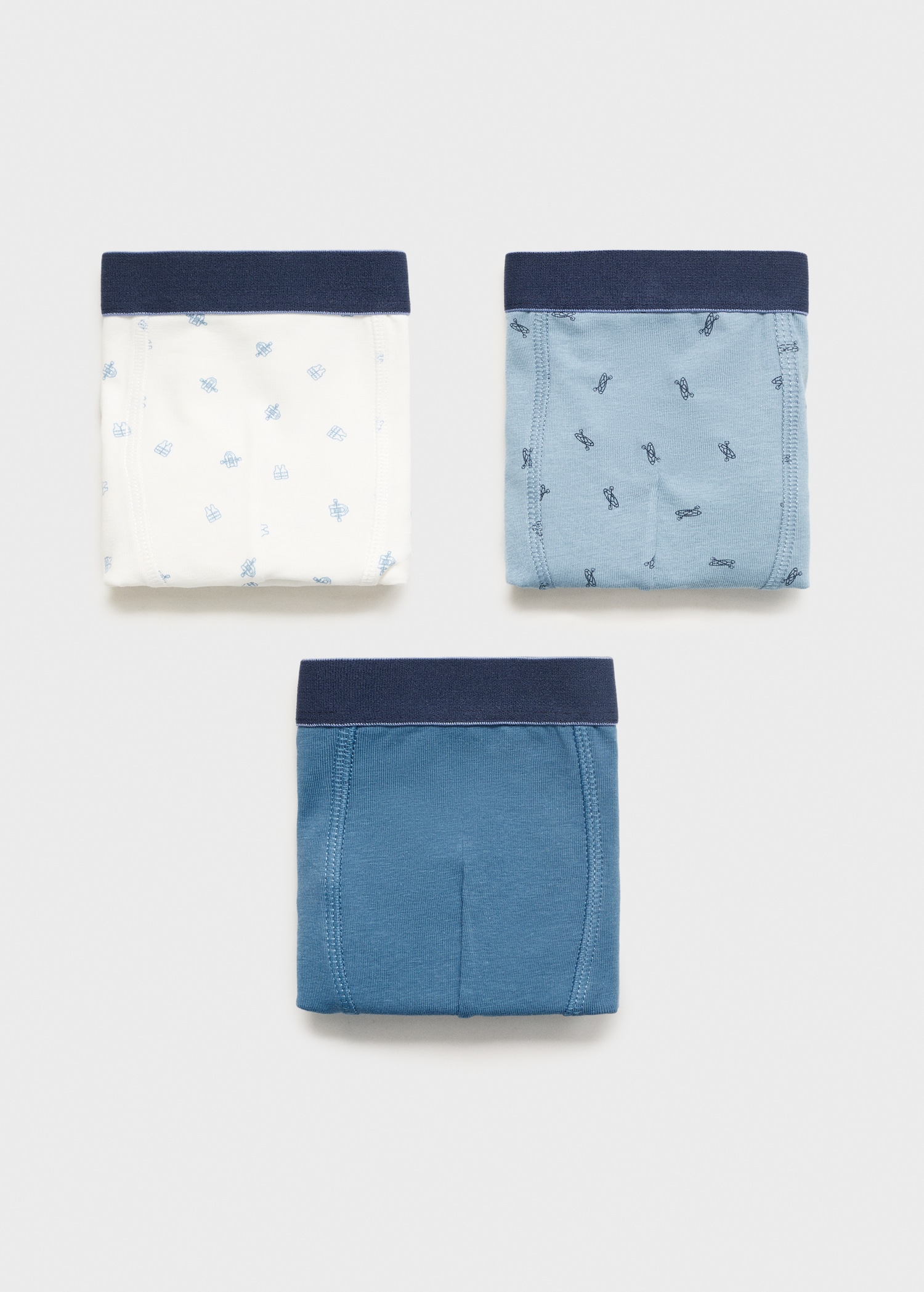 3-pack combined briefs - Article without model